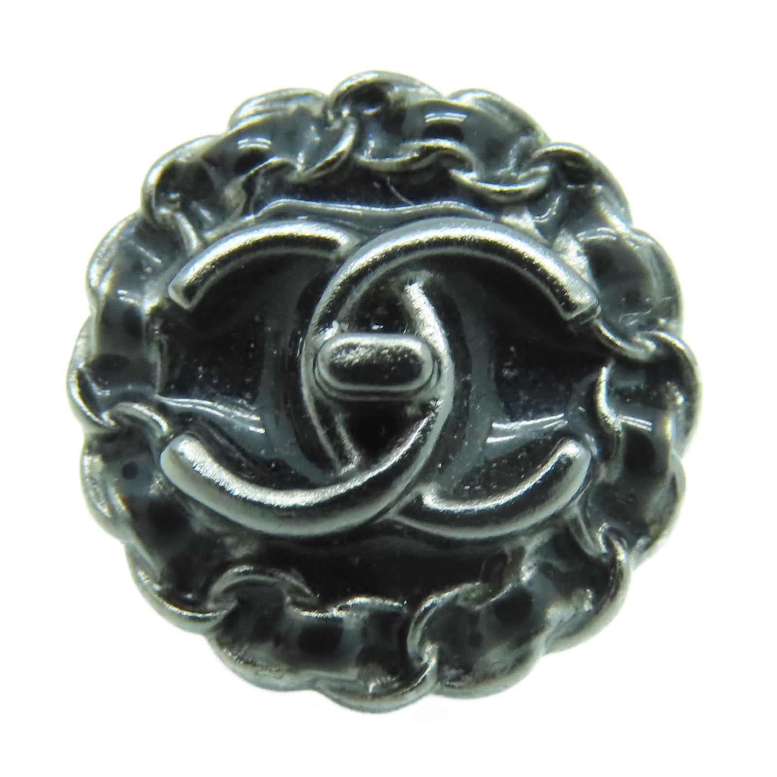 CHANEL 金屬Earrings耳環黑色
