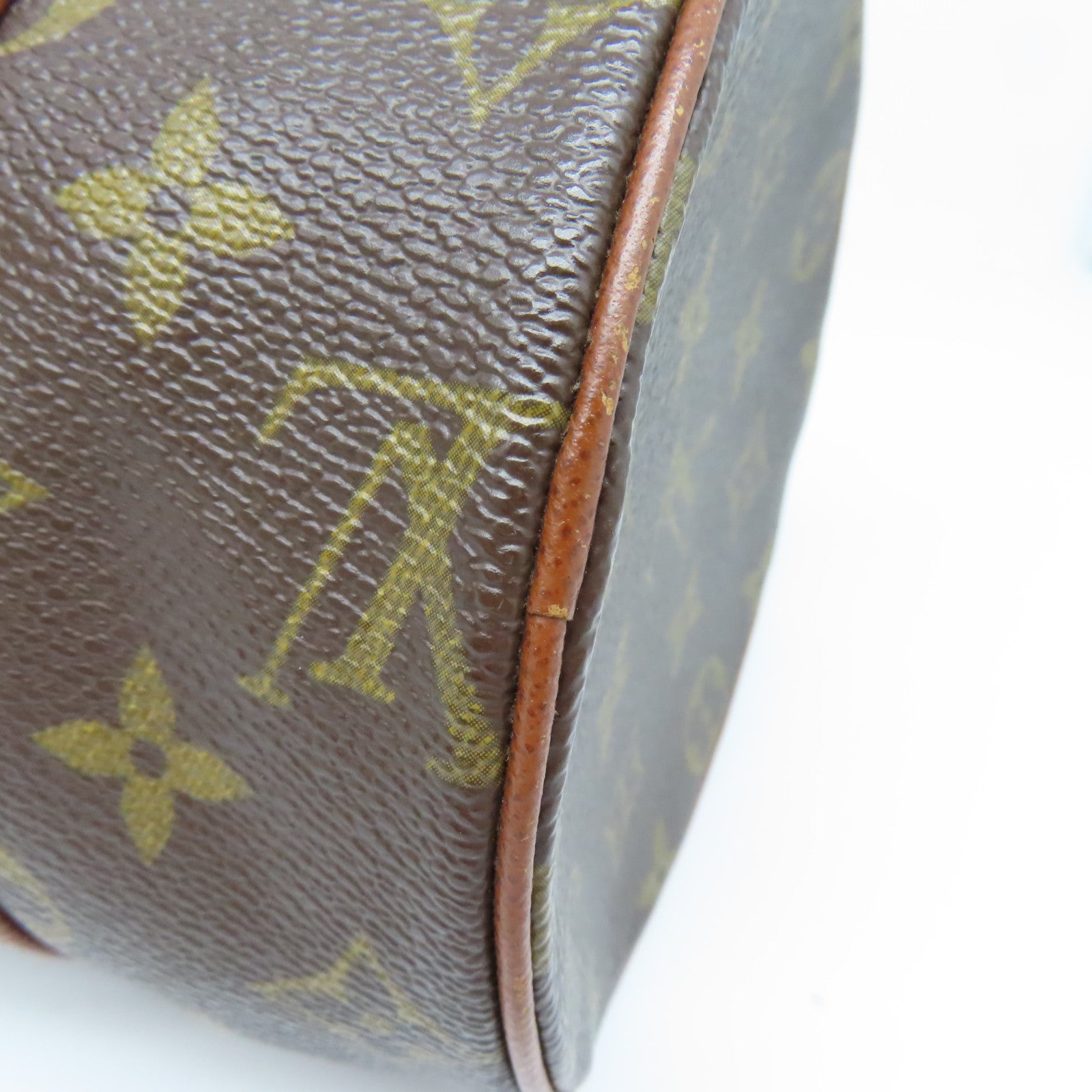 LOUIS VUITTON Monogram Palermo PM金扣肩背袋啡色