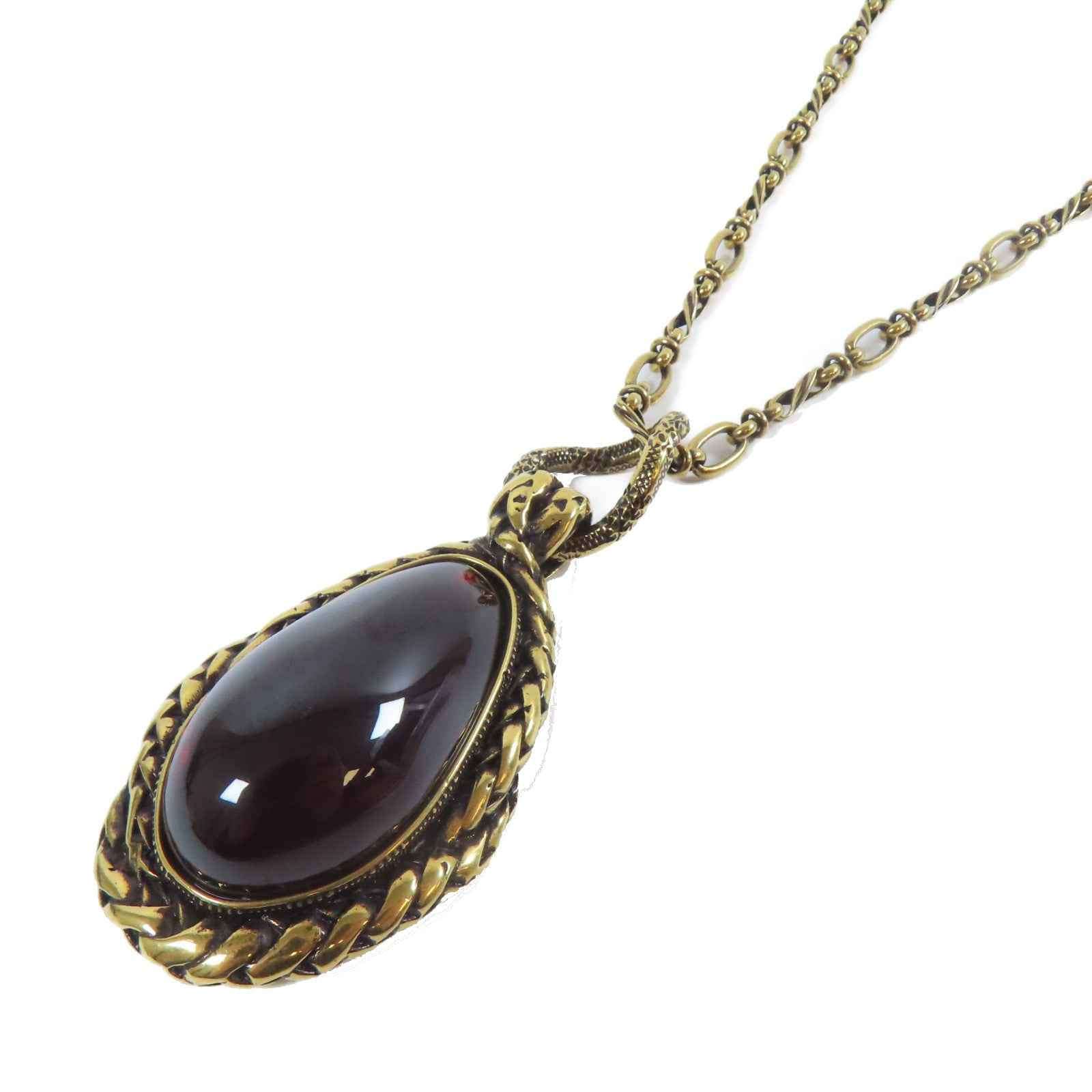 Alexander McQueen 金屬Necklace項鍊金色/黑色