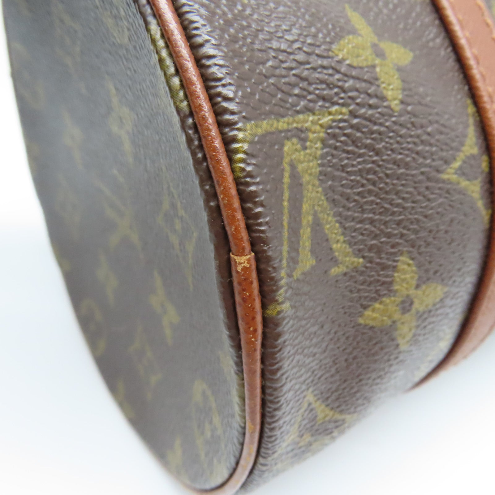 LOUIS VUITTON Monogram Palermo PM金扣肩背袋啡色