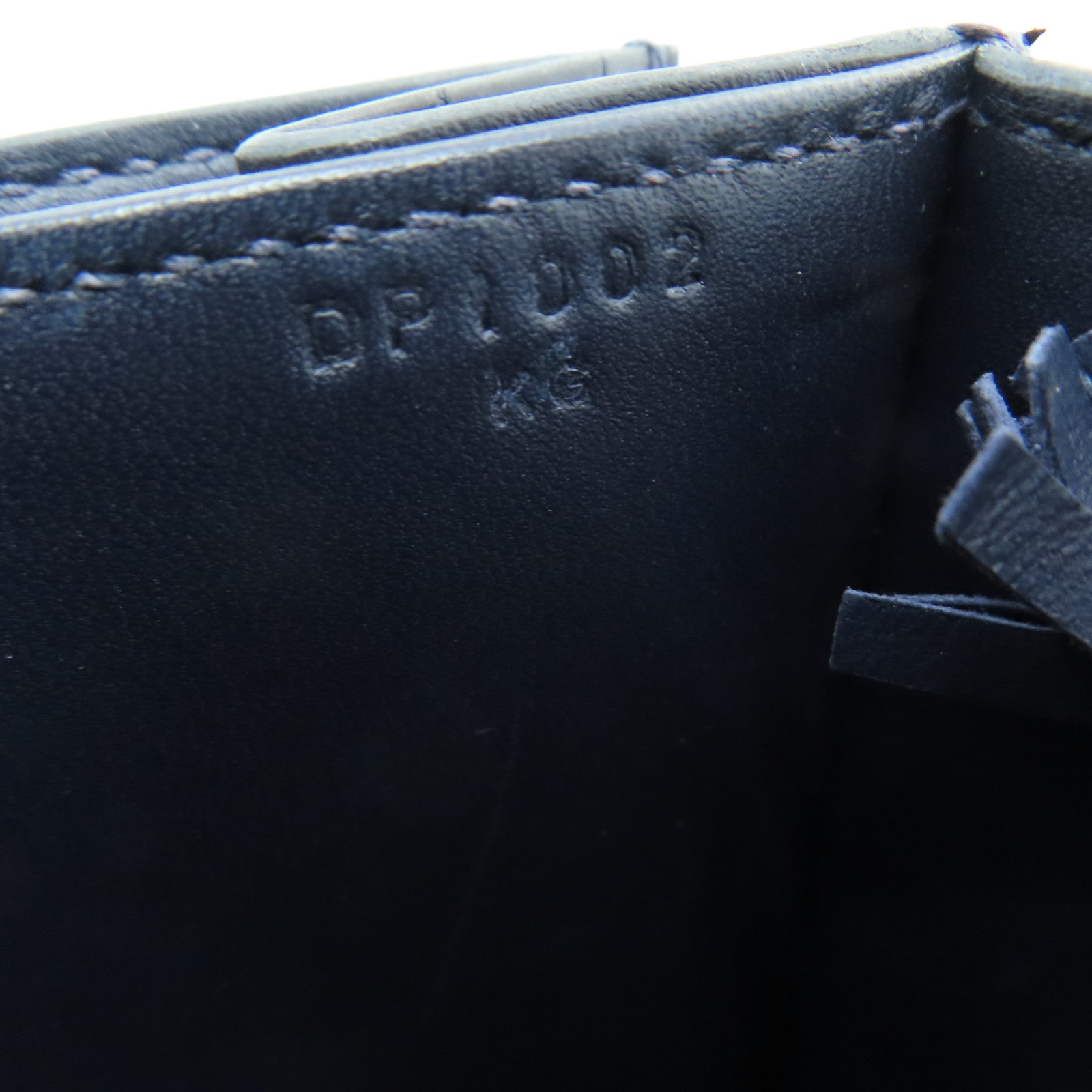 HERMES 【激减优惠】Matte Alligator皮革2002 Shoulder Bag银扣肩背袋Blue Nuit/深蓝色