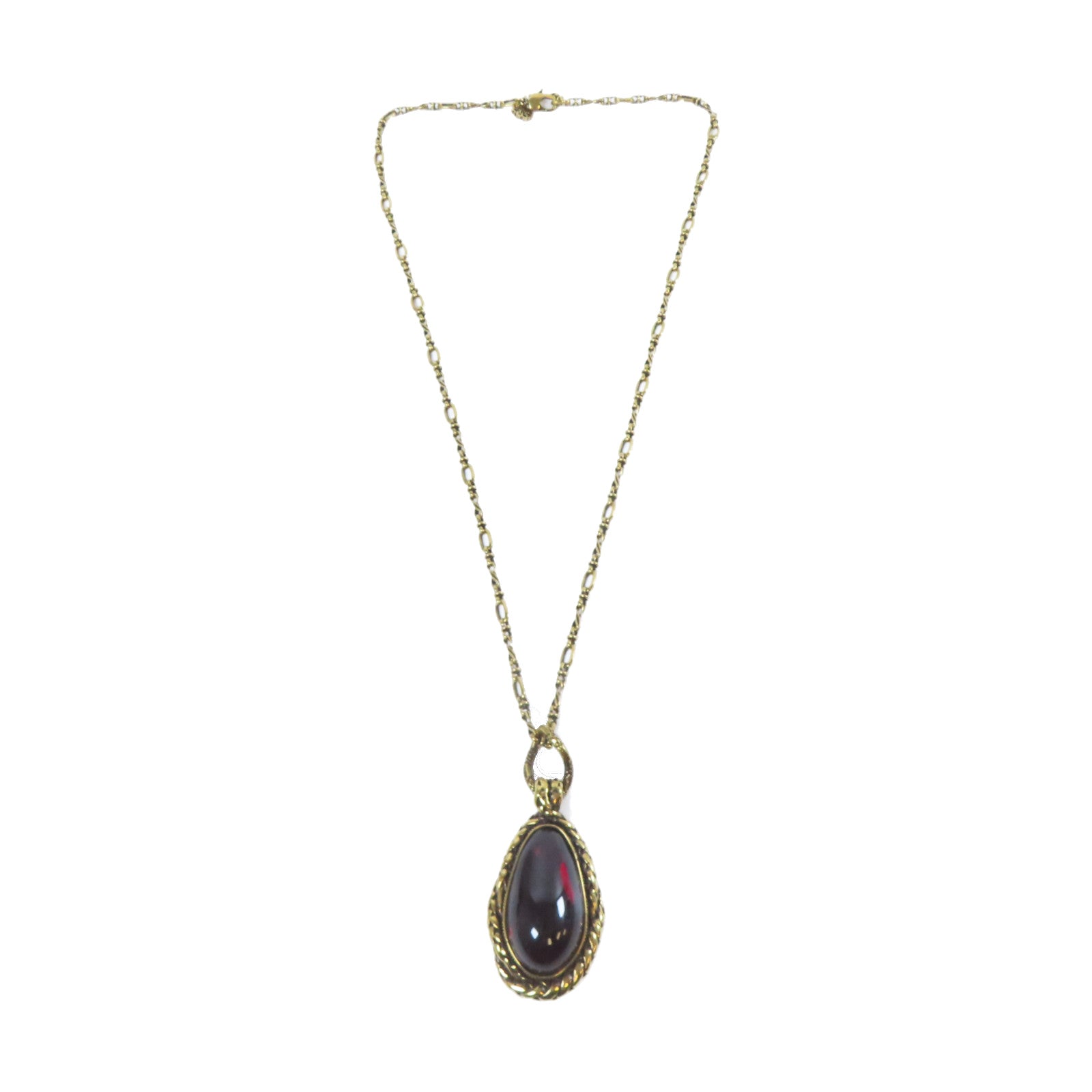 Alexander McQueen 金屬Necklace項鍊金色/黑色
