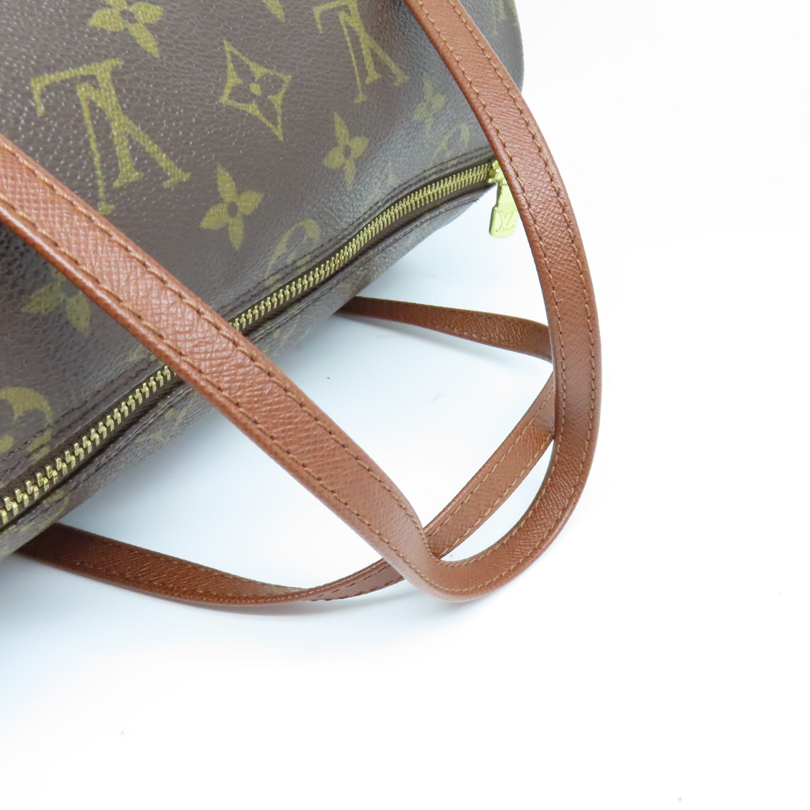 LOUIS VUITTON Monogram Palermo PM金扣肩背袋啡色