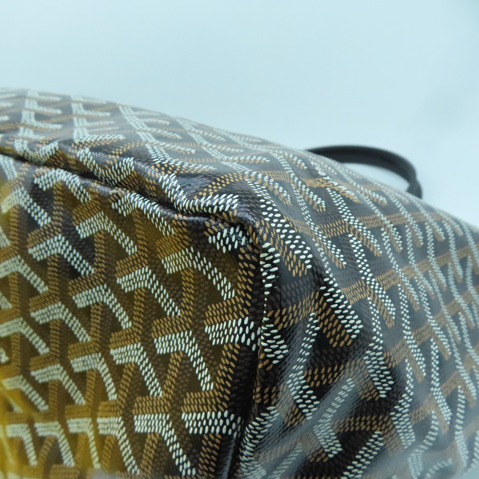 GOYARD Coated Canvas Tote Bag Black Brand Off Hong Kong Online Store