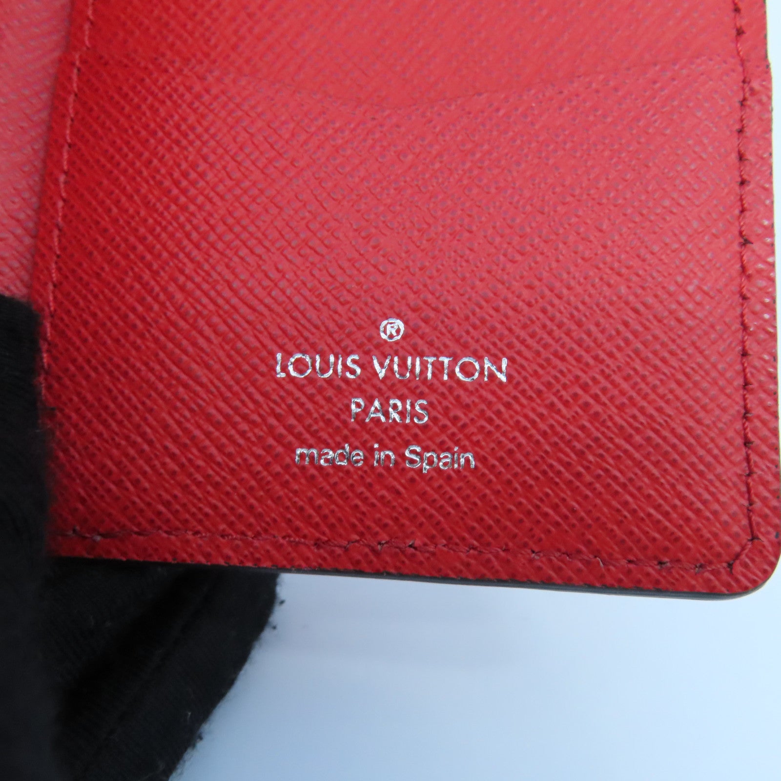 LOUIS VUITTON Epi Supreme Red Pocket Orgaize卡片套紅色