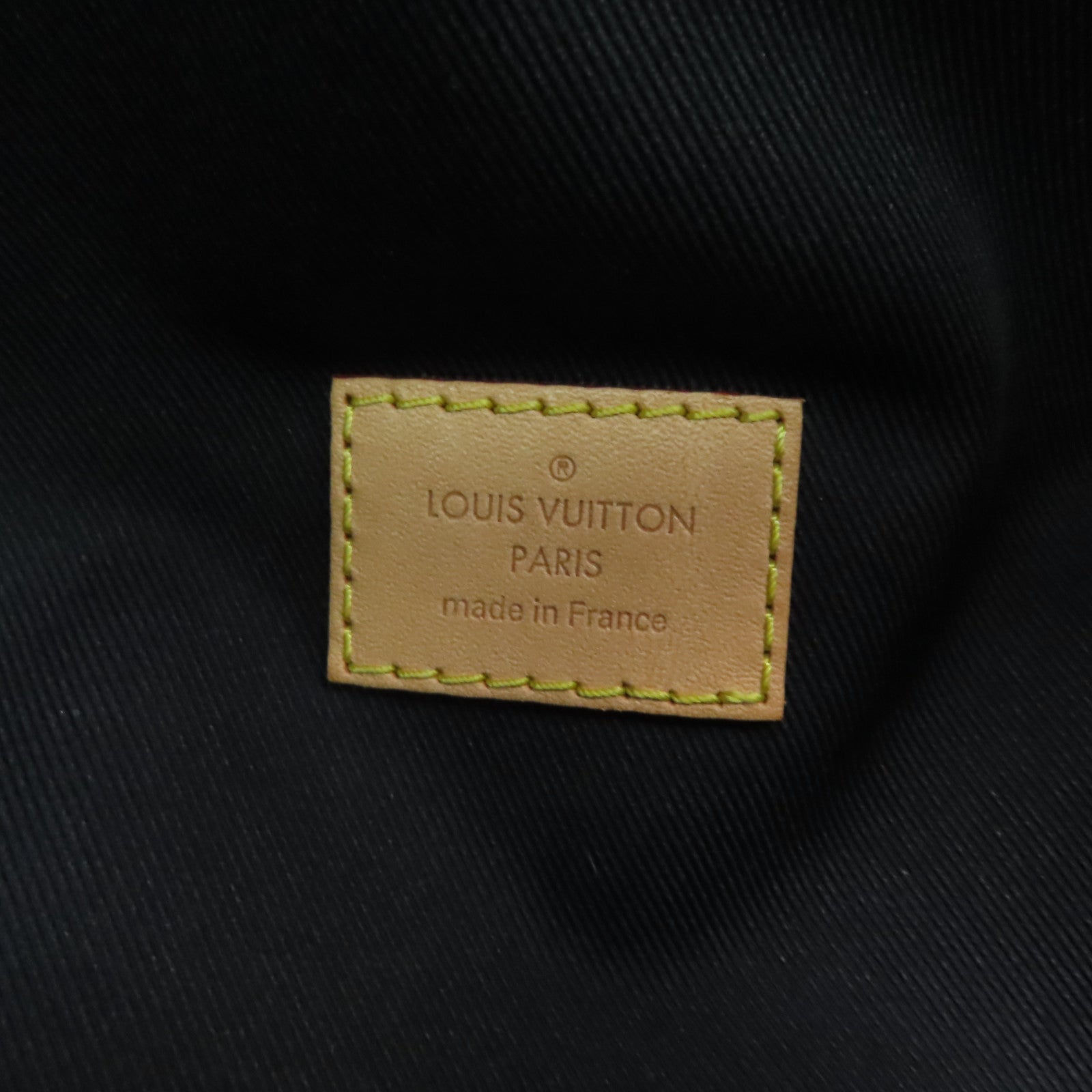 LOUIS VUITTON Monogram Waist Bag金扣腰包棕色