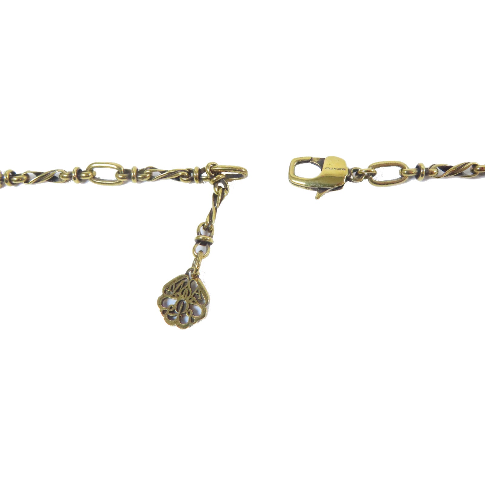 Alexander McQueen 金屬Necklace項鍊金色/黑色