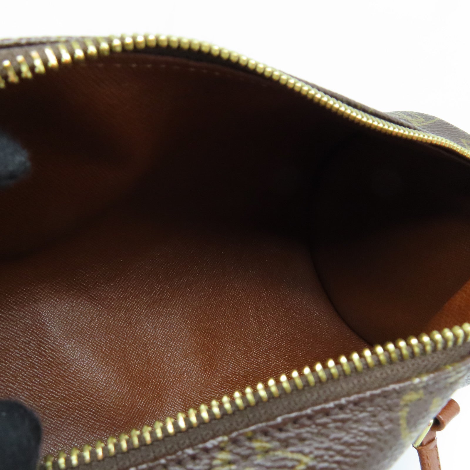 LOUIS VUITTON Monogram Palermo PM金扣肩背袋啡色