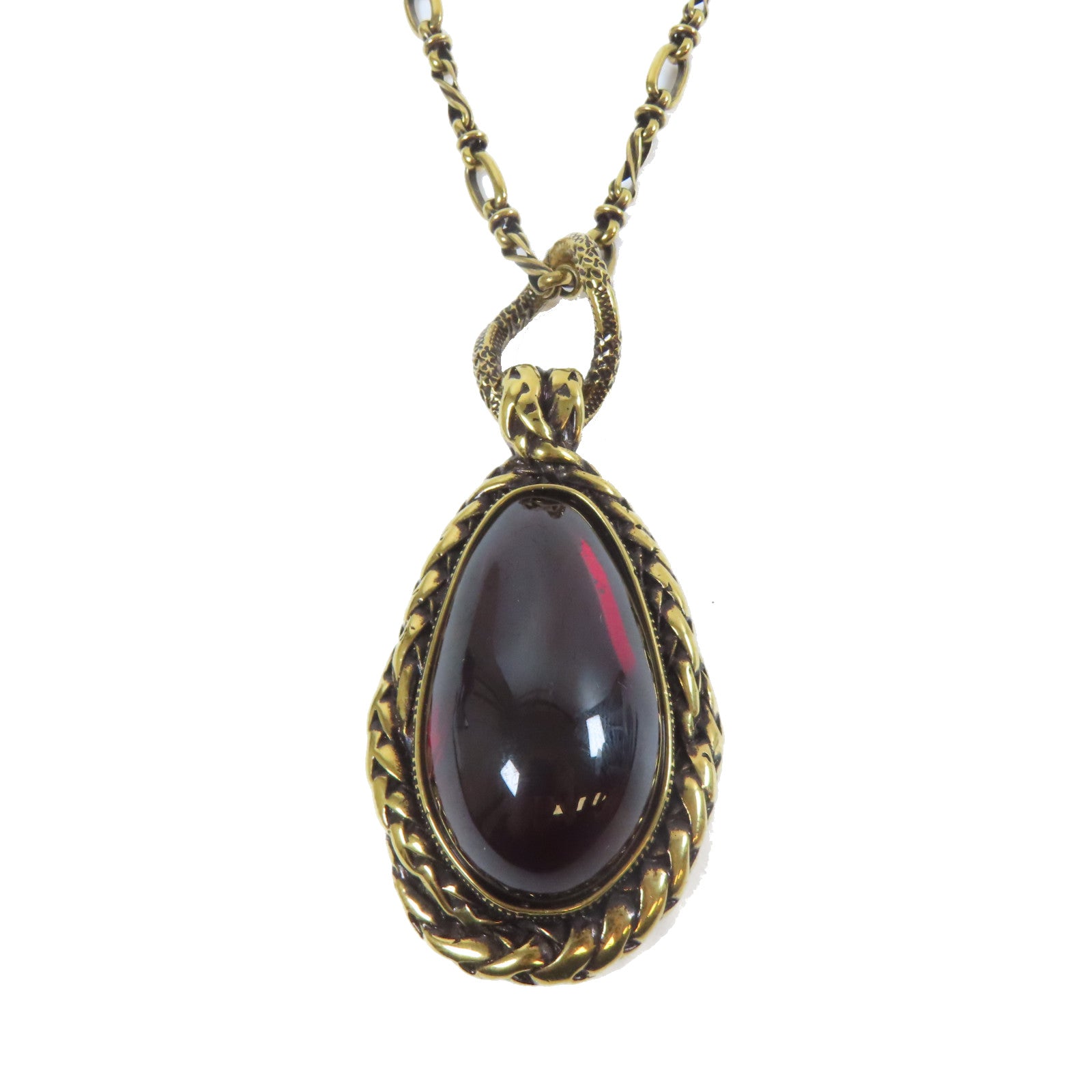 Alexander McQueen 金屬Necklace項鍊金色/黑色