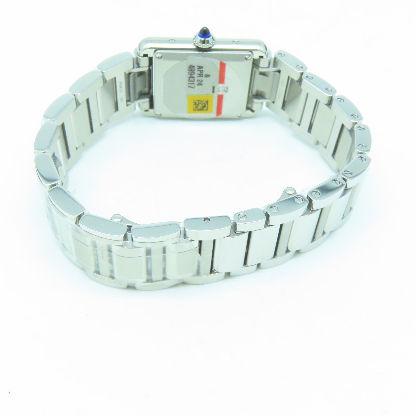 CARTIER Tank Must不锈钢手表石英机芯白色