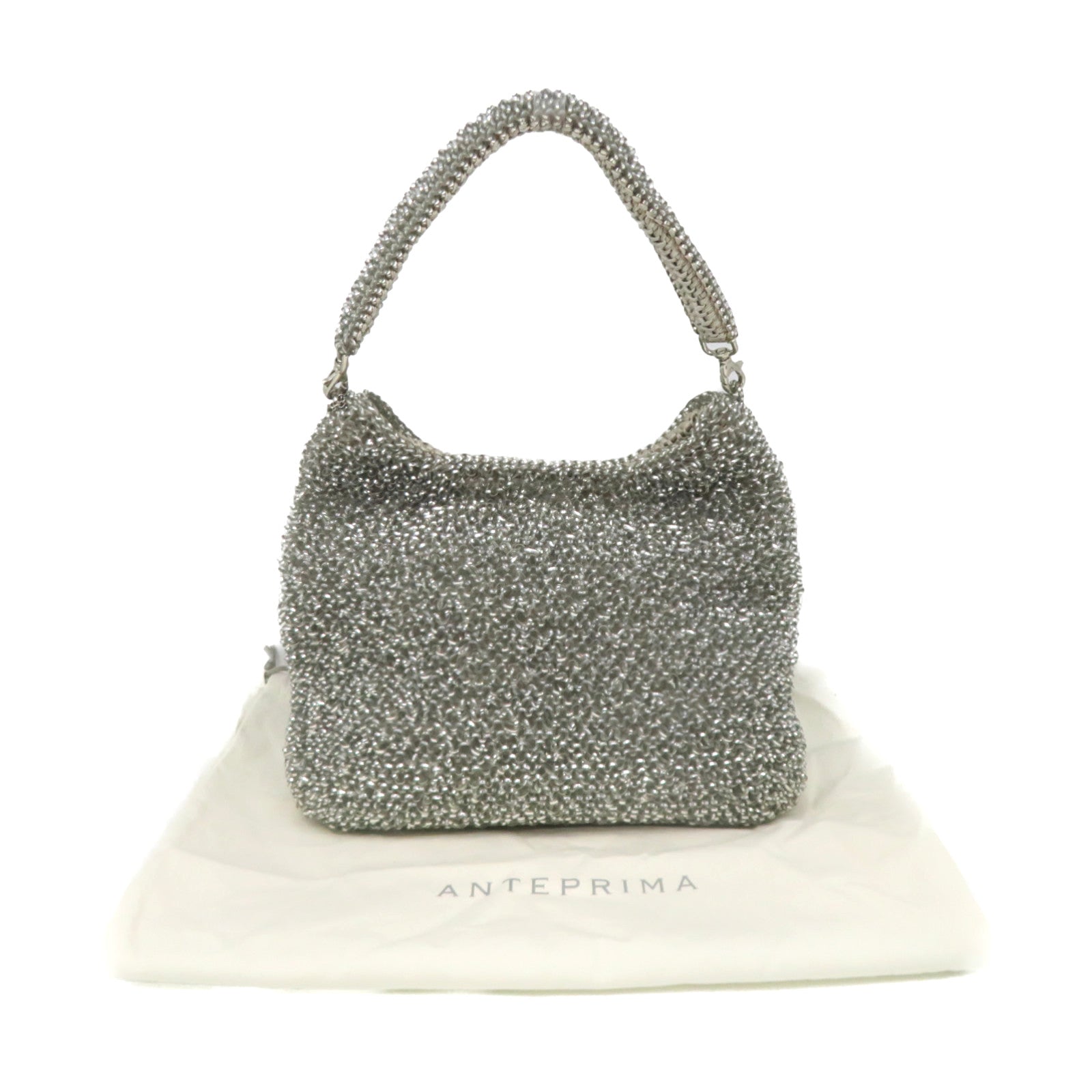 SELECTION PVC Shoulder Bag Silver