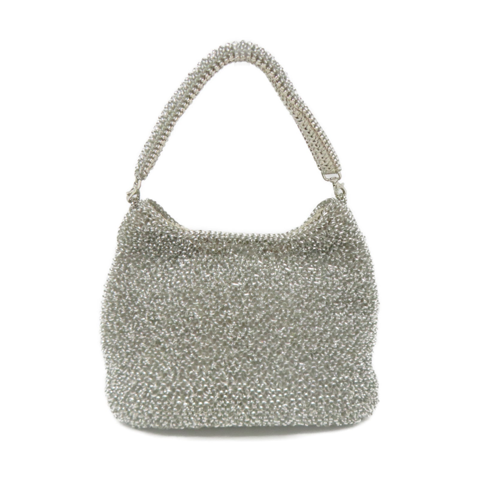 SELECTION PVC Shoulder Bag Silver