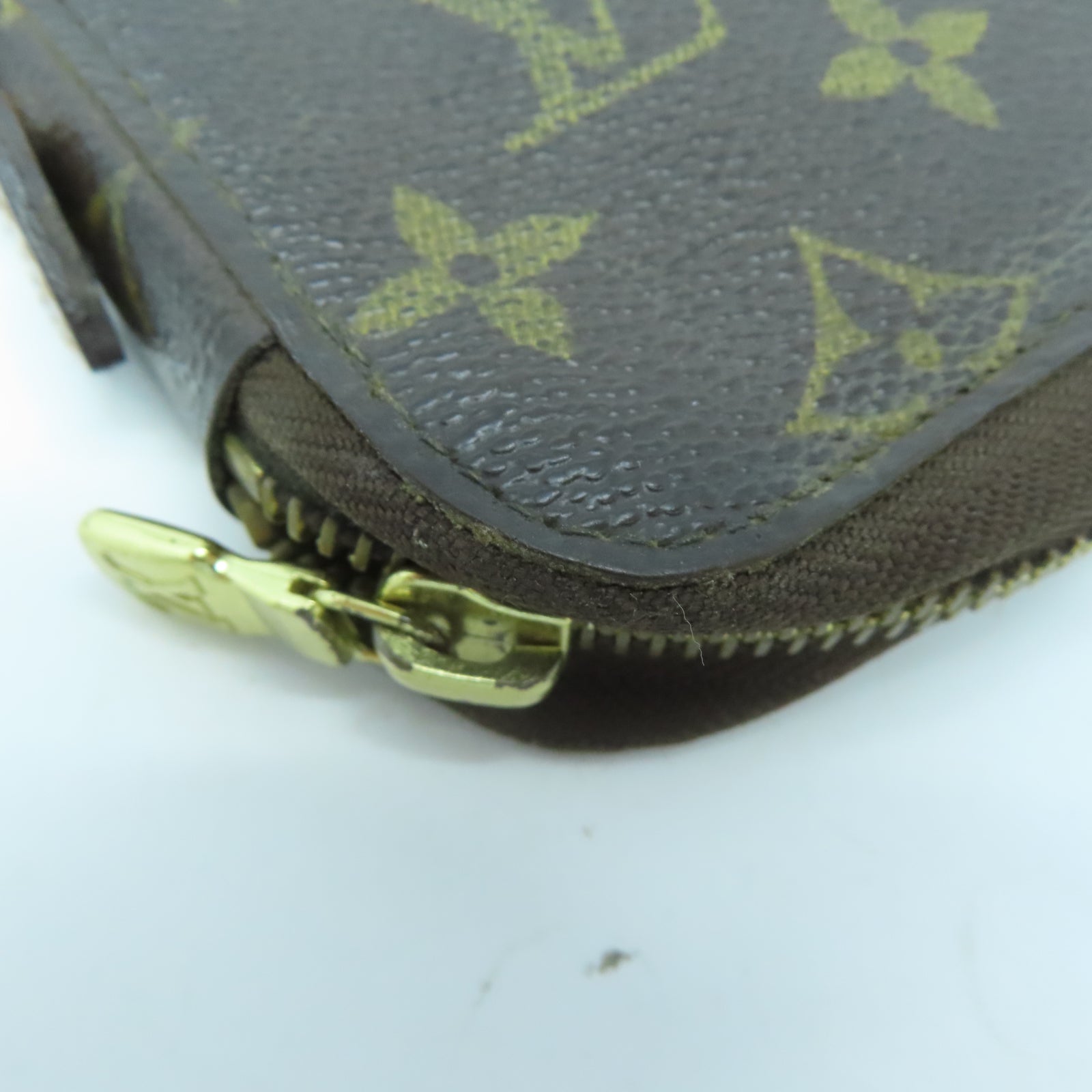 LOUIS VUITTON Monogram Clutch金扣手拿包棕色