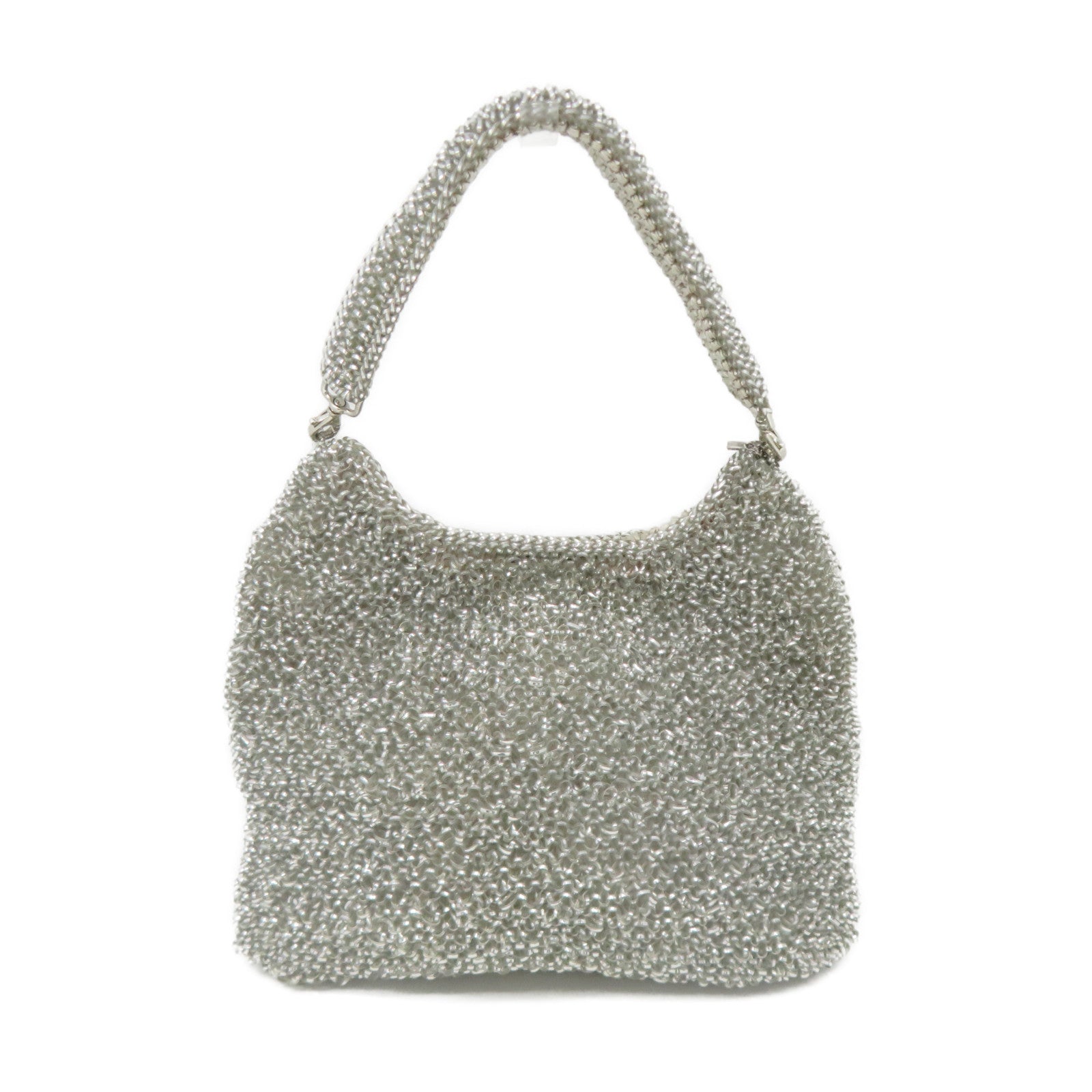 SELECTION PVC Shoulder Bag Silver
