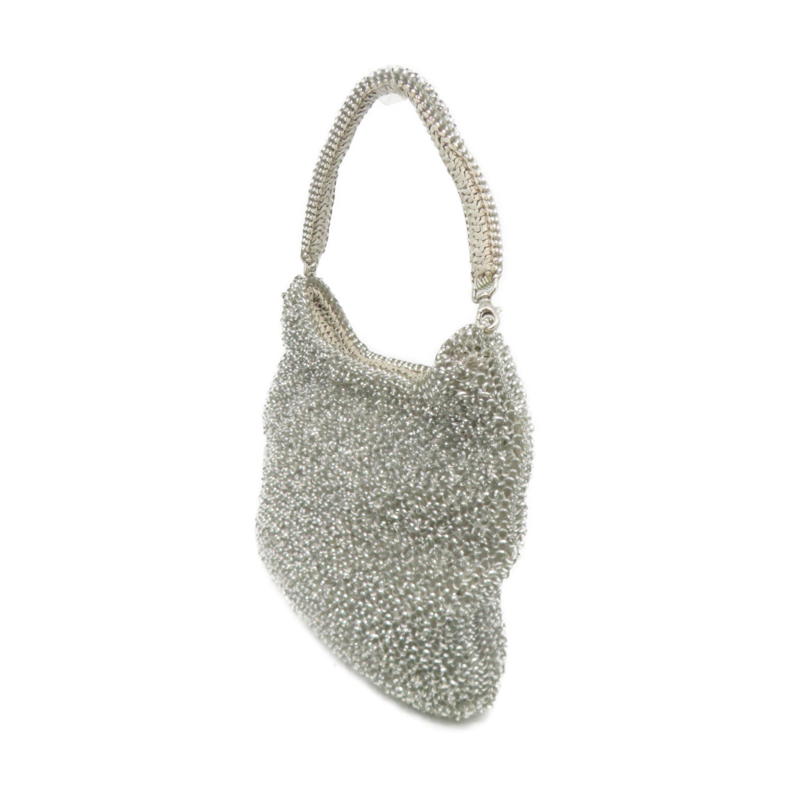SELECTION PVC Shoulder Bag Silver