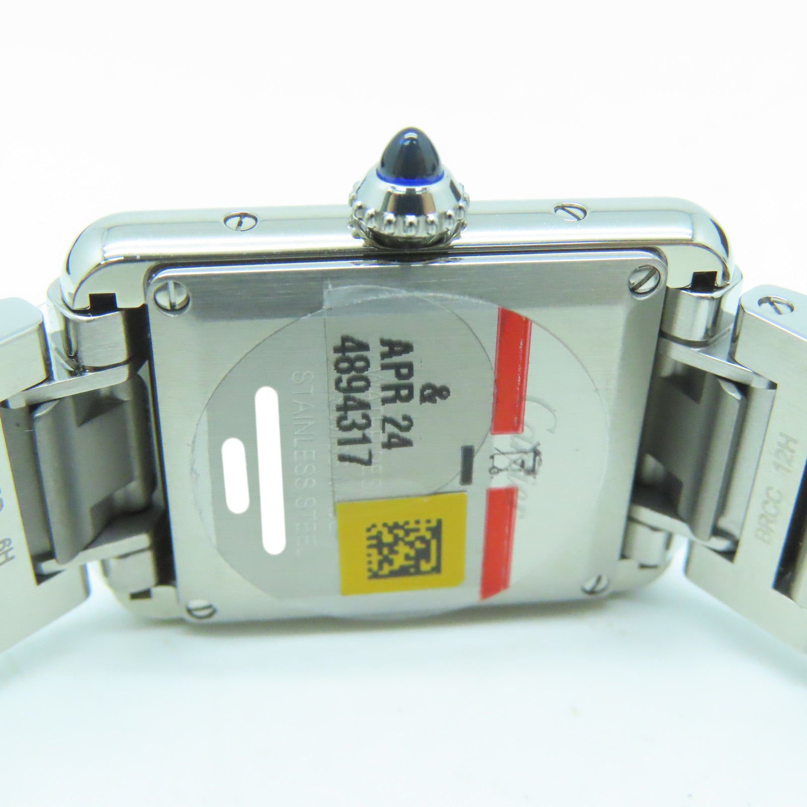 CARTIER Tank Must不锈钢手表石英机芯白色