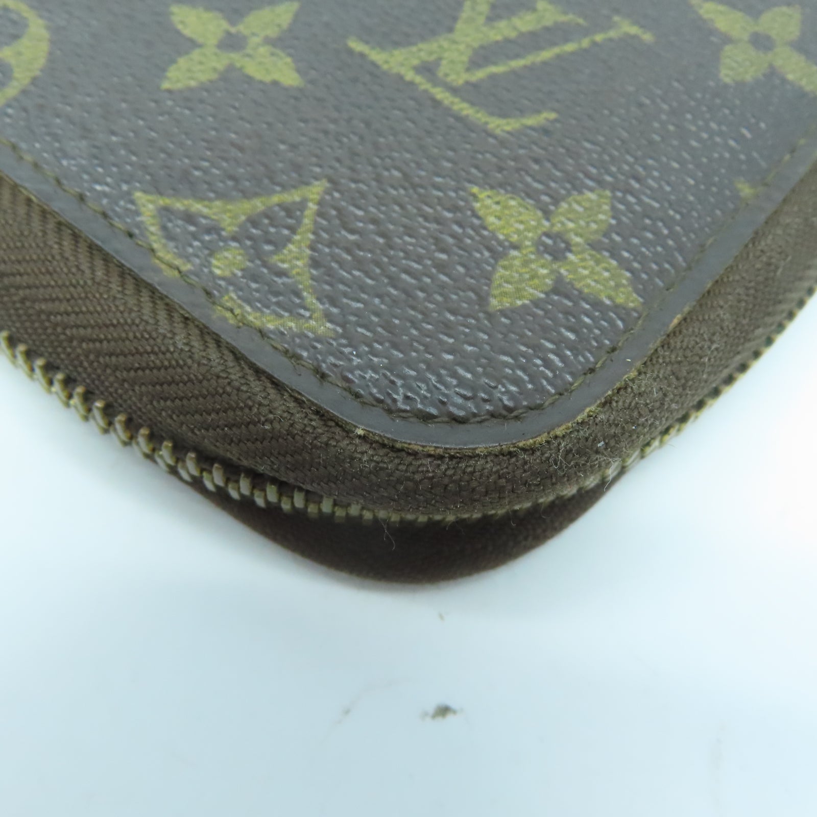 LOUIS VUITTON Monogram Clutch金扣手拿包棕色