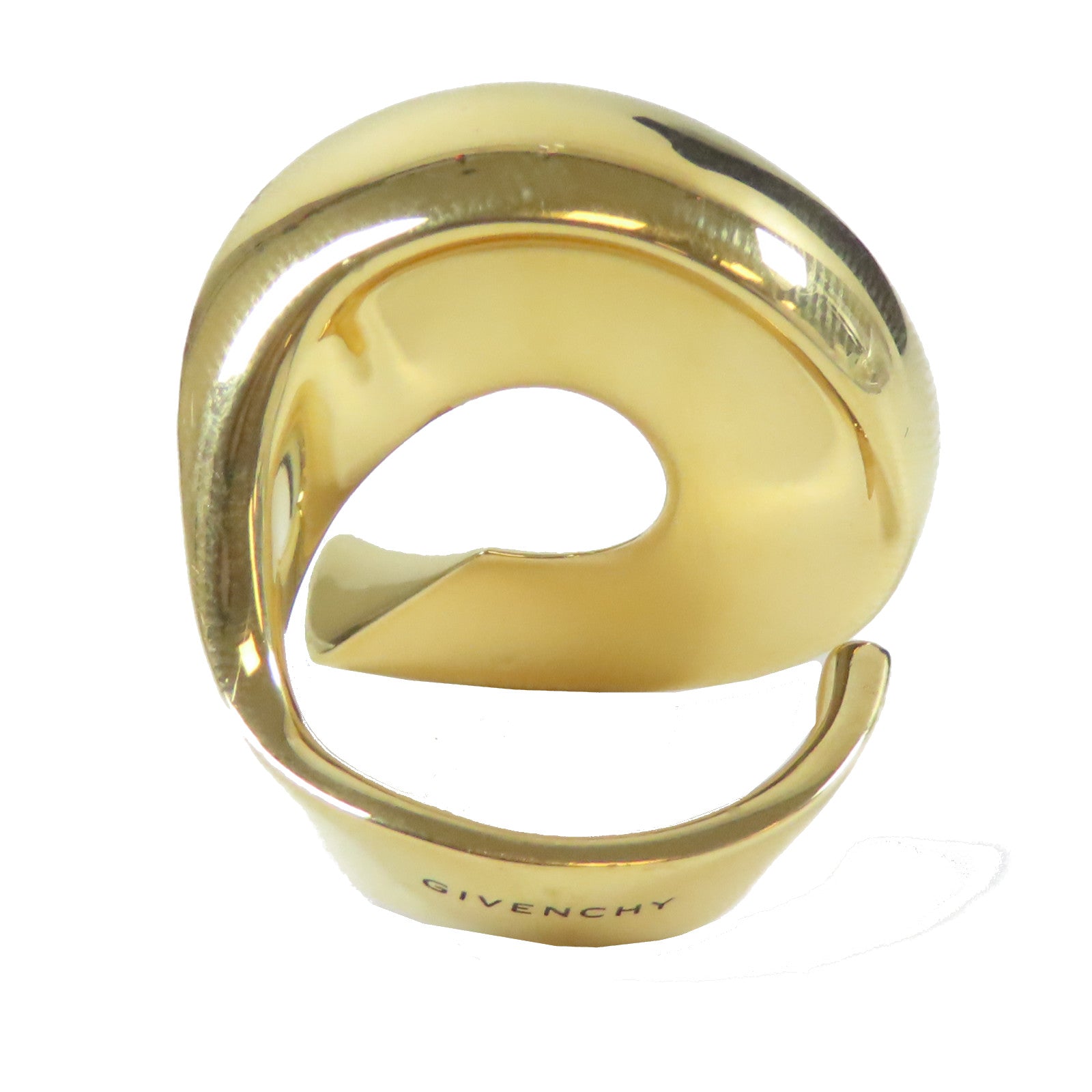 GIVENCHY 金屬Ring戒指金色US#6