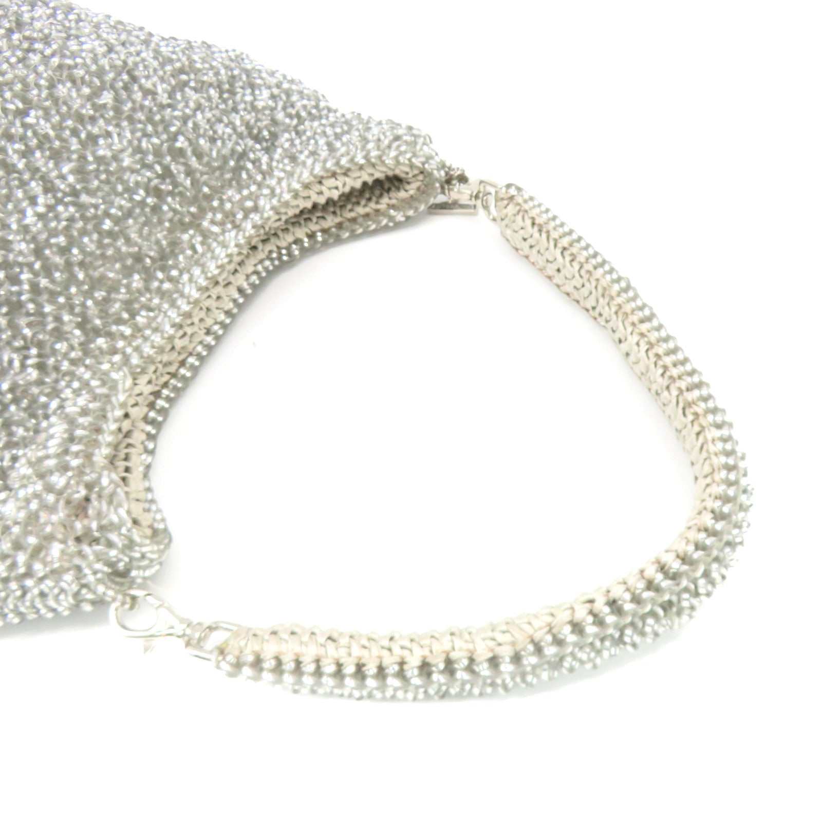 SELECTION PVC Shoulder Bag Silver