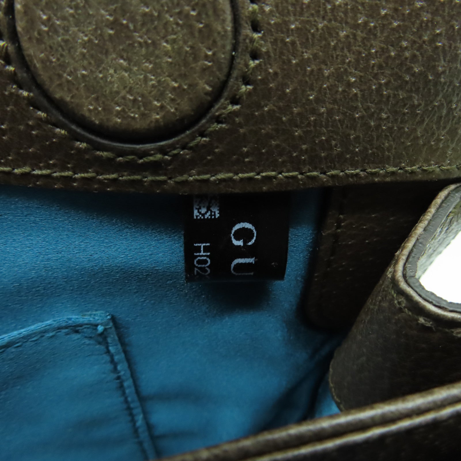 GUCCI 塗層帆布Ophidia金扣鏈帶肩背袋啡色