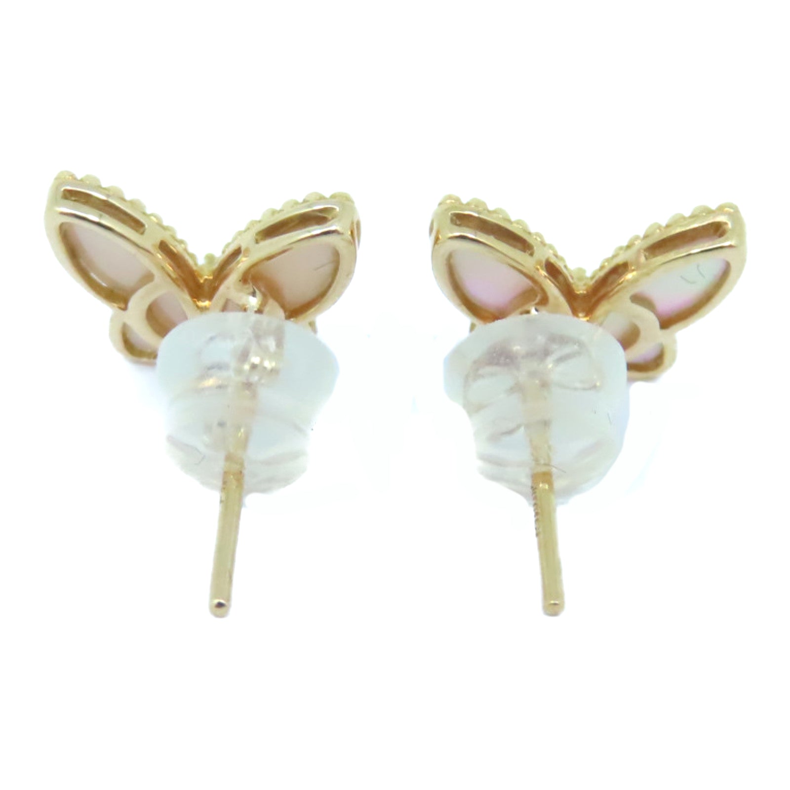 JEWELRY 【激减优惠】18K玫瑰金Earrings 0.03ct钻石耳环