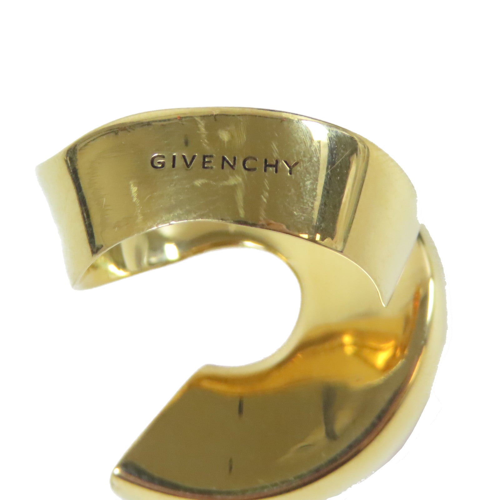 GIVENCHY 金屬Ring戒指金色US#6