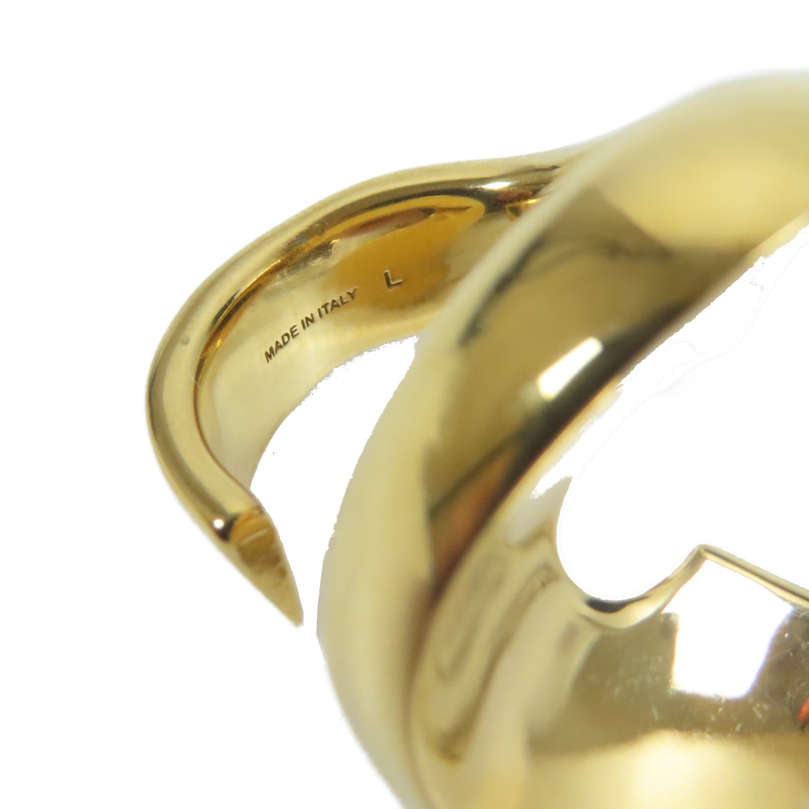 GIVENCHY 金屬Ring戒指金色US#6