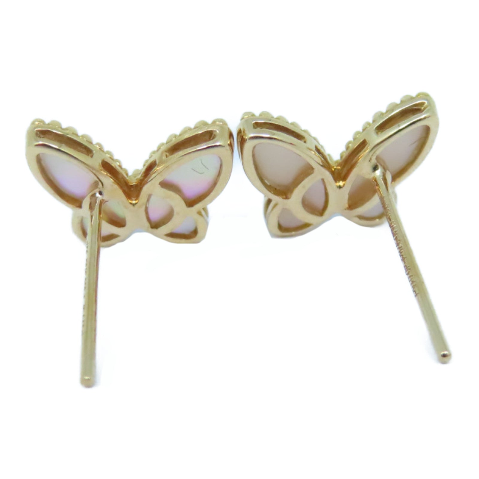 JEWELRY 【激减优惠】18K玫瑰金Earrings 0.03ct钻石耳环