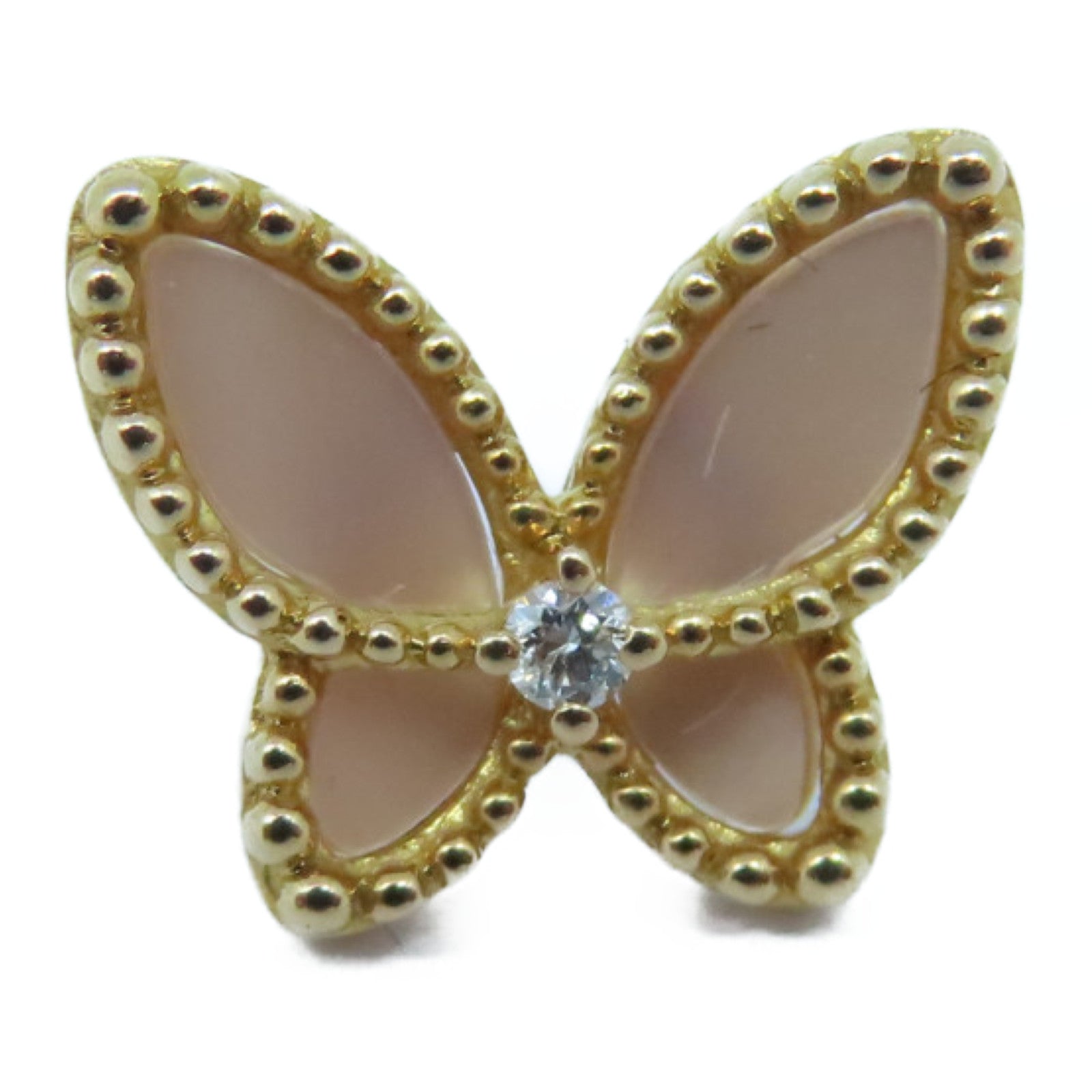 JEWELRY 【激减优惠】18K玫瑰金Earrings 0.03ct钻石耳环