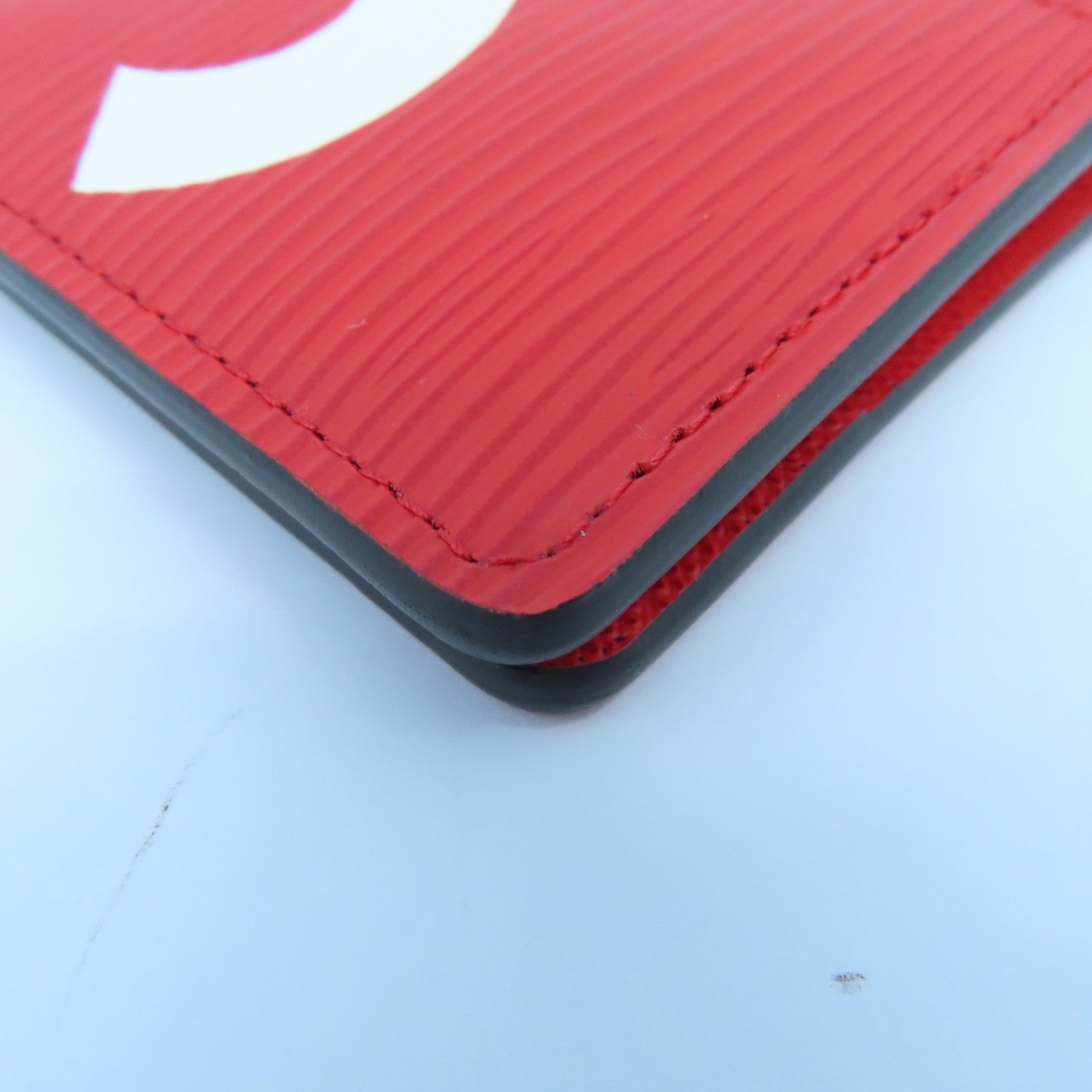 LOUIS VUITTON Epi Supreme Red Pocket Orgaize卡片套紅色