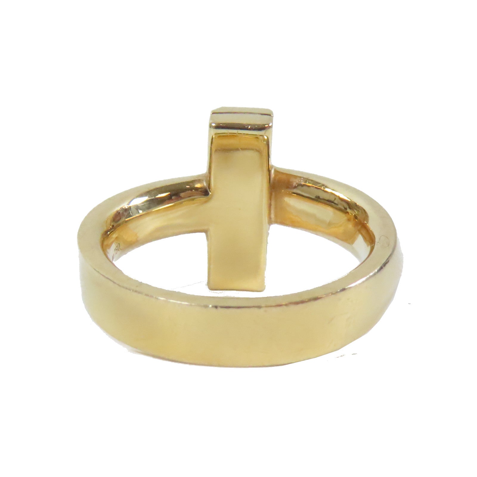 TIFFANY＆CO 18K黃金T1 Ring戒指金色US#6