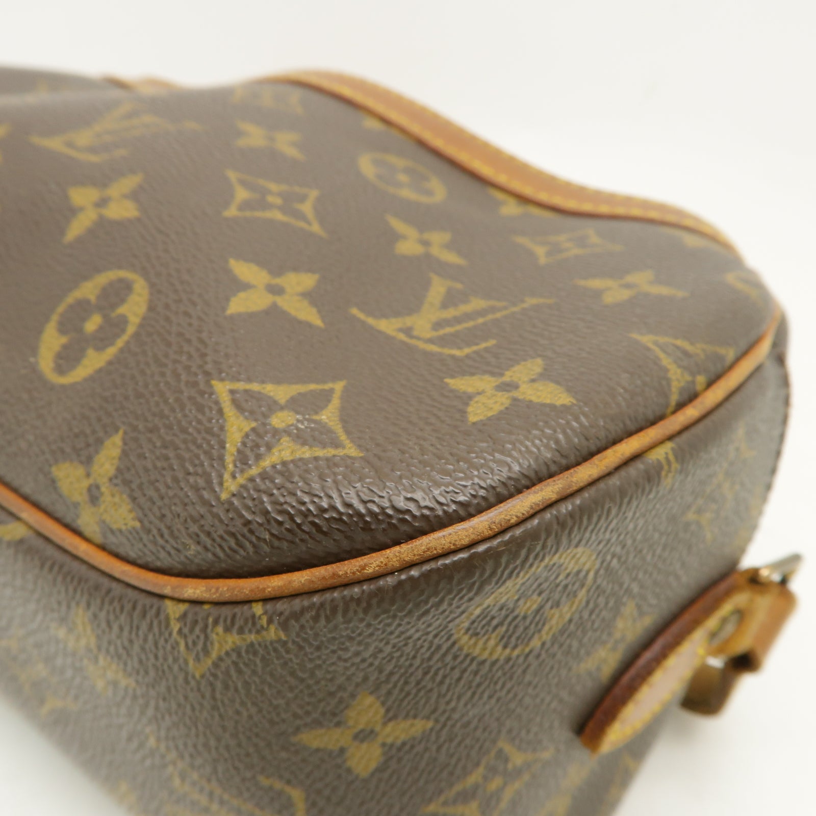 LOUIS VUITTON Monogram Blois金扣肩背袋棕色