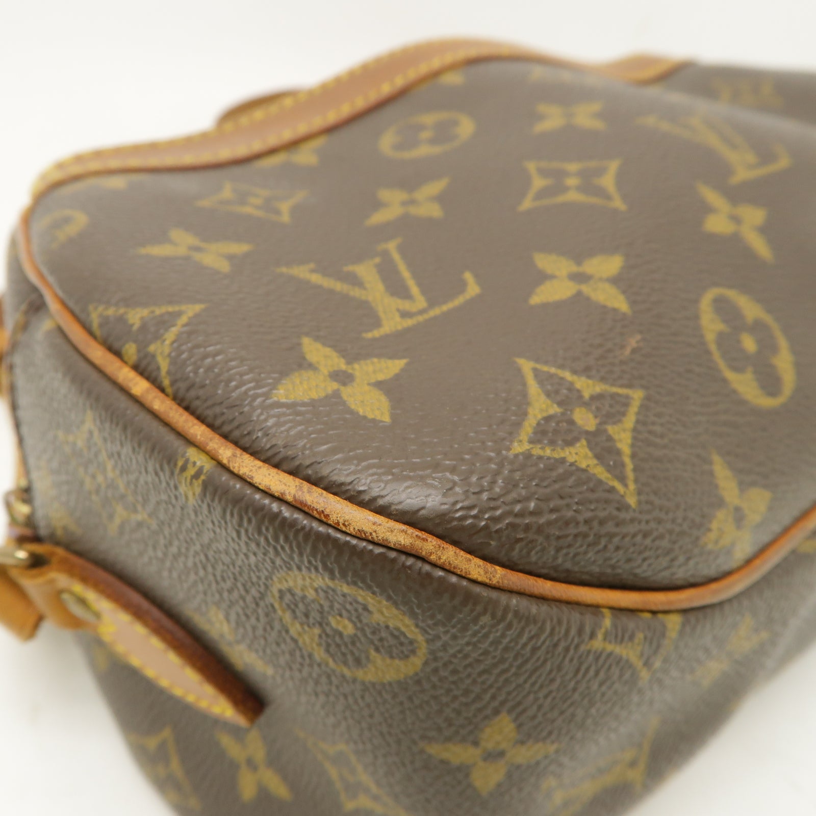 LOUIS VUITTON Monogram Blois金扣肩背袋棕色