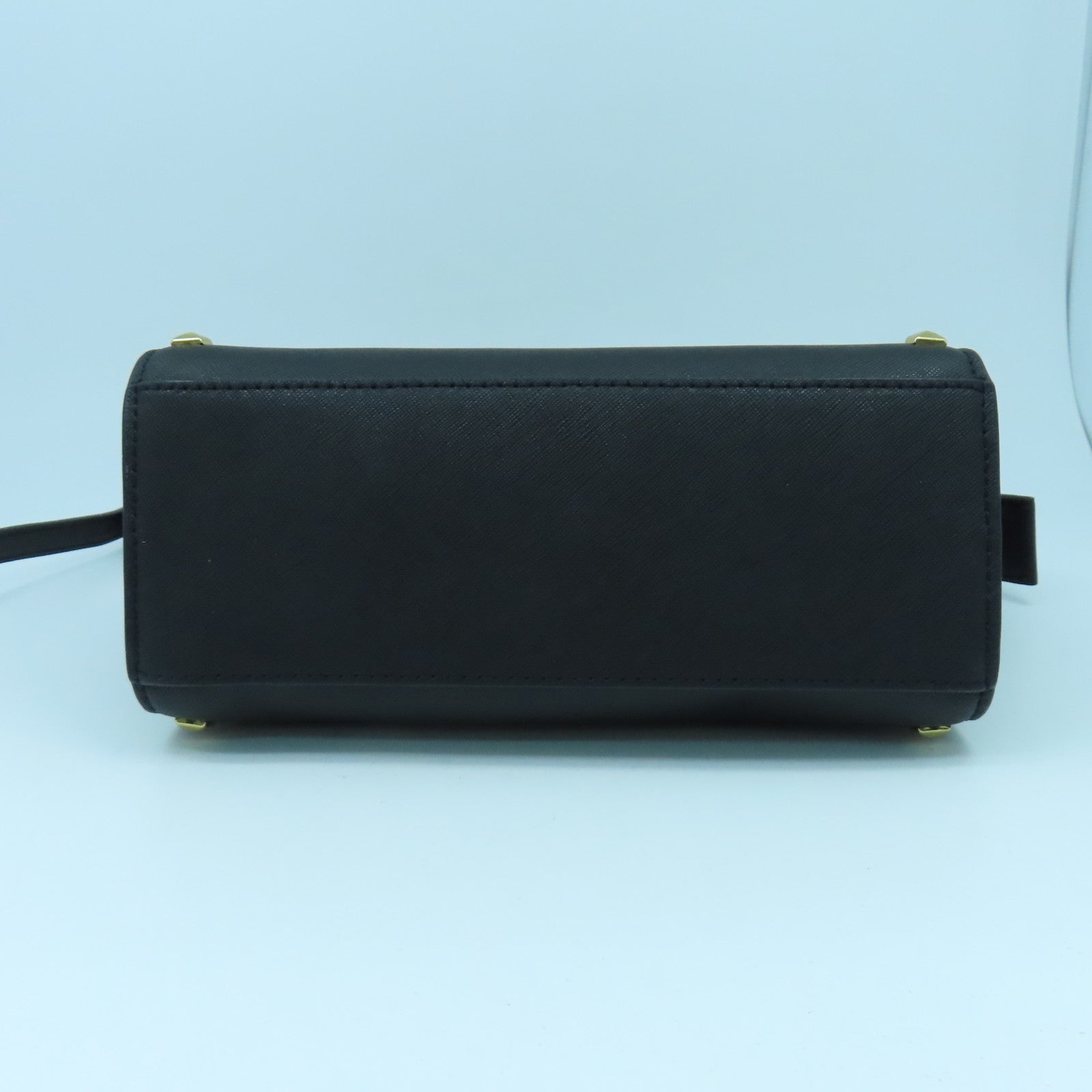 Michael Kors 【激減優惠】牛皮皮革Shoulder Bag金扣肩背袋黑色