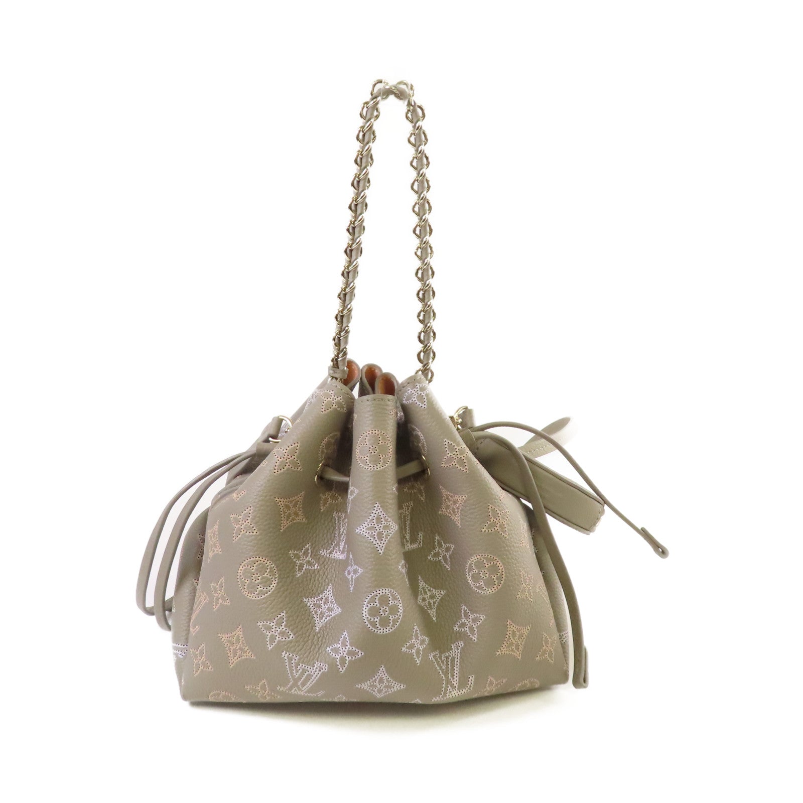 LOUIS VUITTON Mahina Flight Mode Bella 2Way Shoulder Bag手挽肩背兩用袋灰色