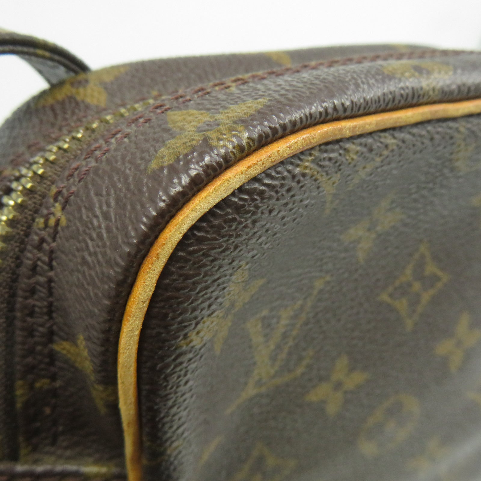 LOUIS VUITTON Monogram Amazon金扣肩背袋啡色