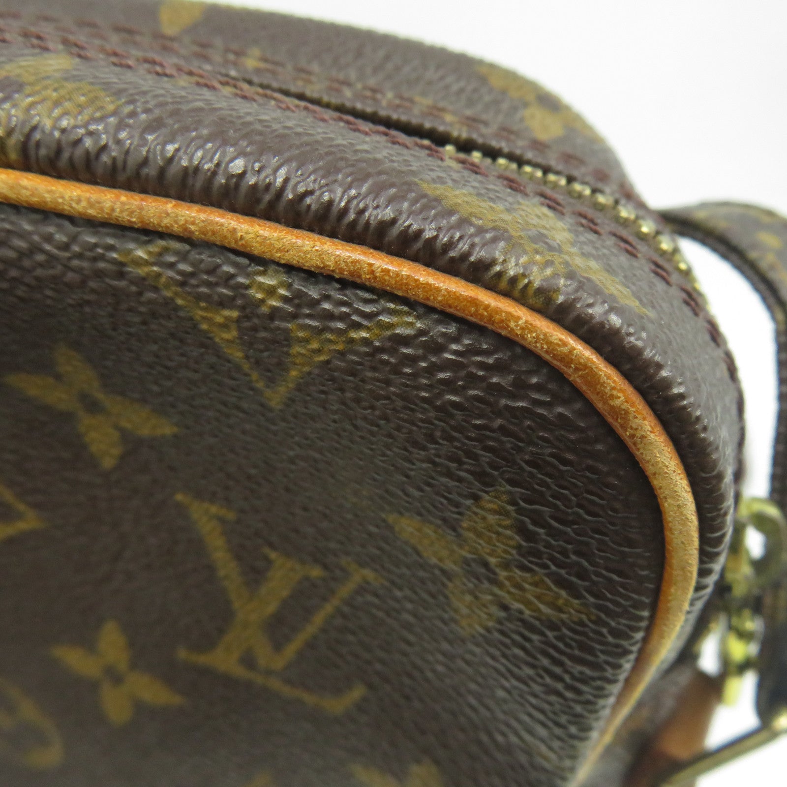 LOUIS VUITTON Monogram Amazon金扣肩背袋啡色