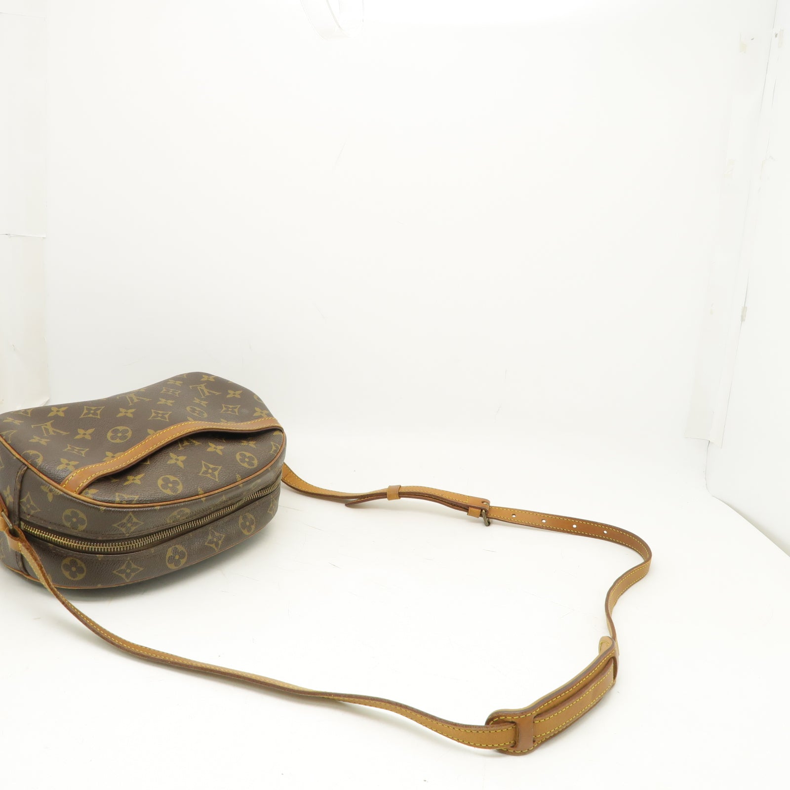 LOUIS VUITTON Monogram Blois金扣肩背袋棕色