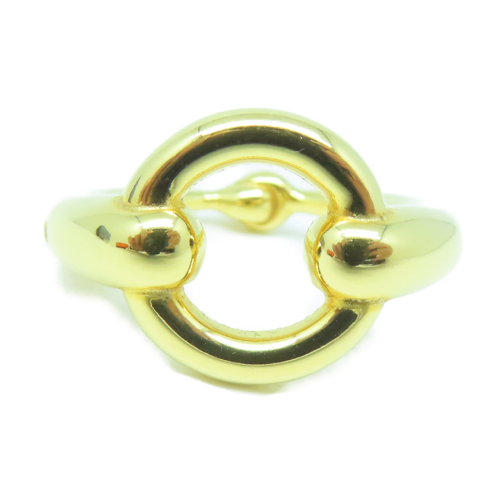 HERMES 金屬Scarf Ring絲巾扣金色