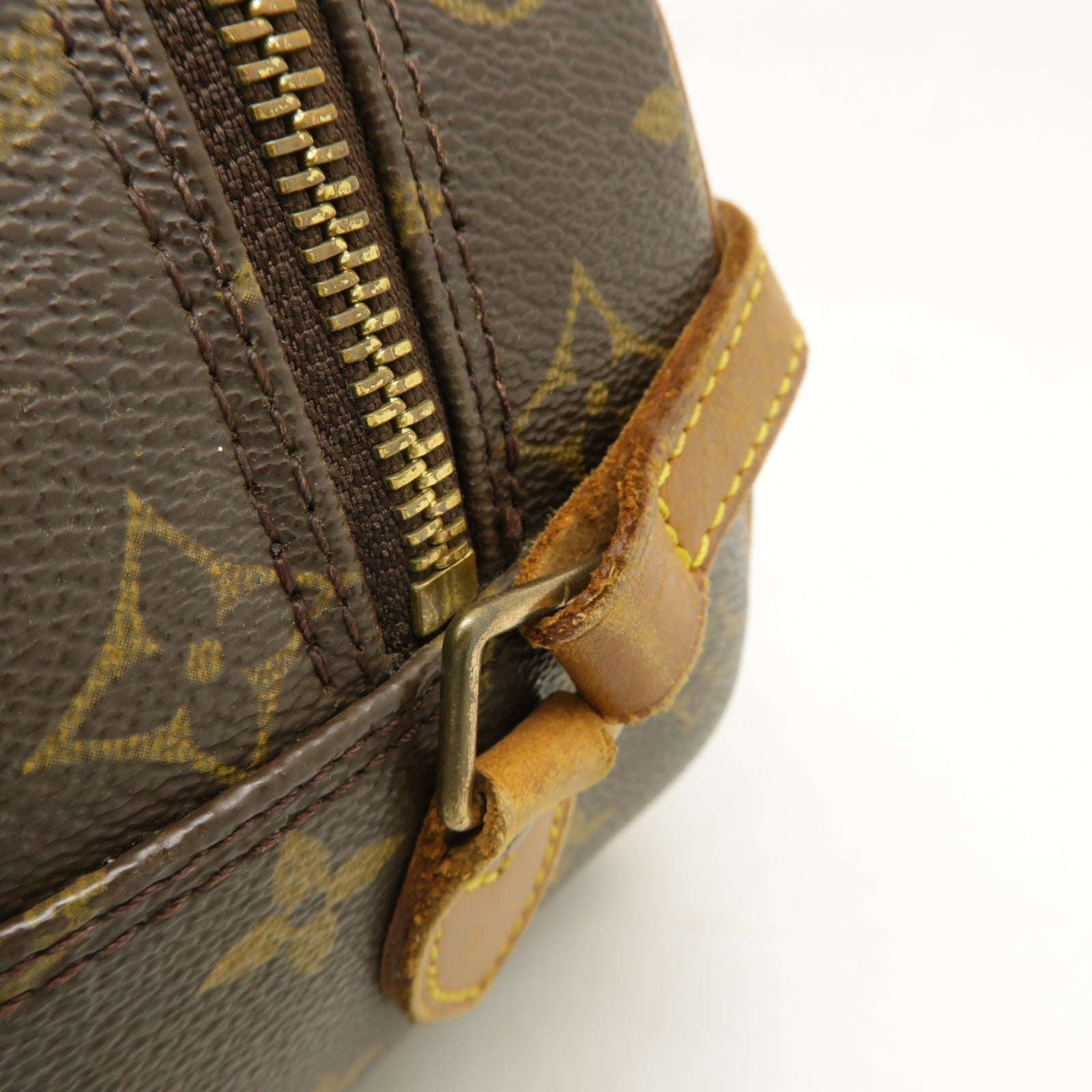 LOUIS VUITTON Monogram Blois金扣肩背袋棕色