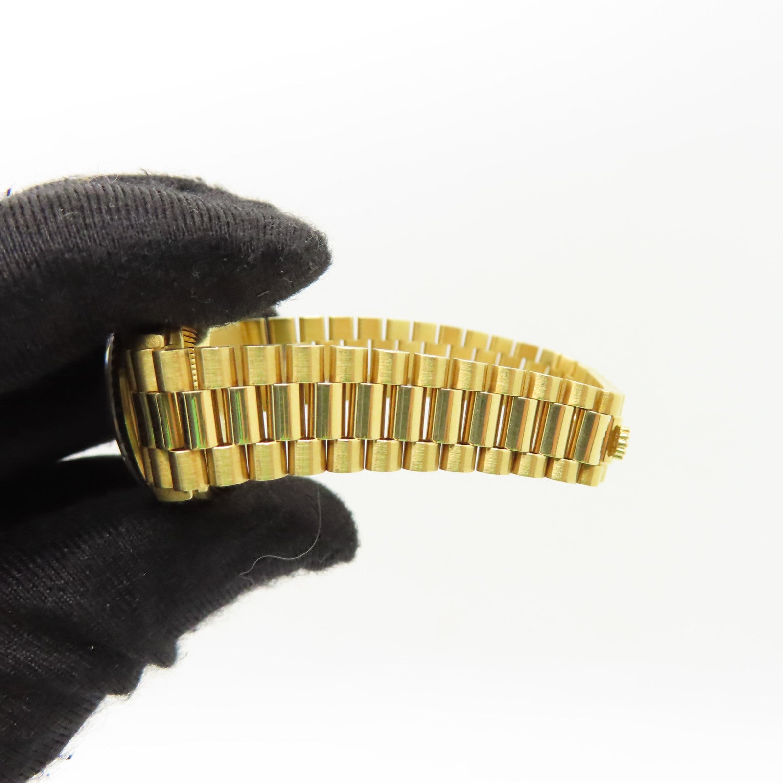 ROLEX Datejust 18K黄金手錶自動機芯金色