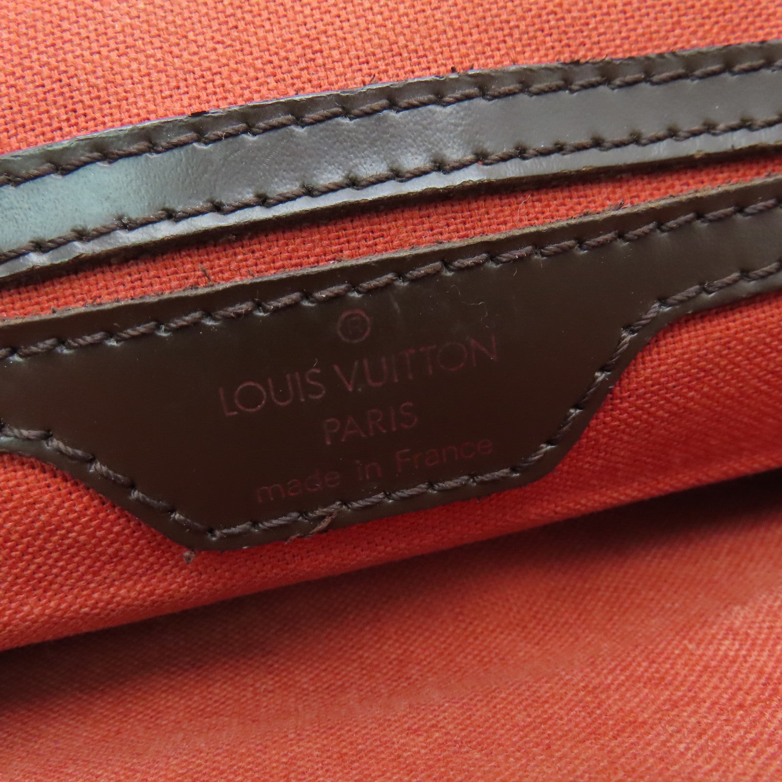 LOUIS VUITTON Damier Soho Centencire Gold Buckle Backpack Brown