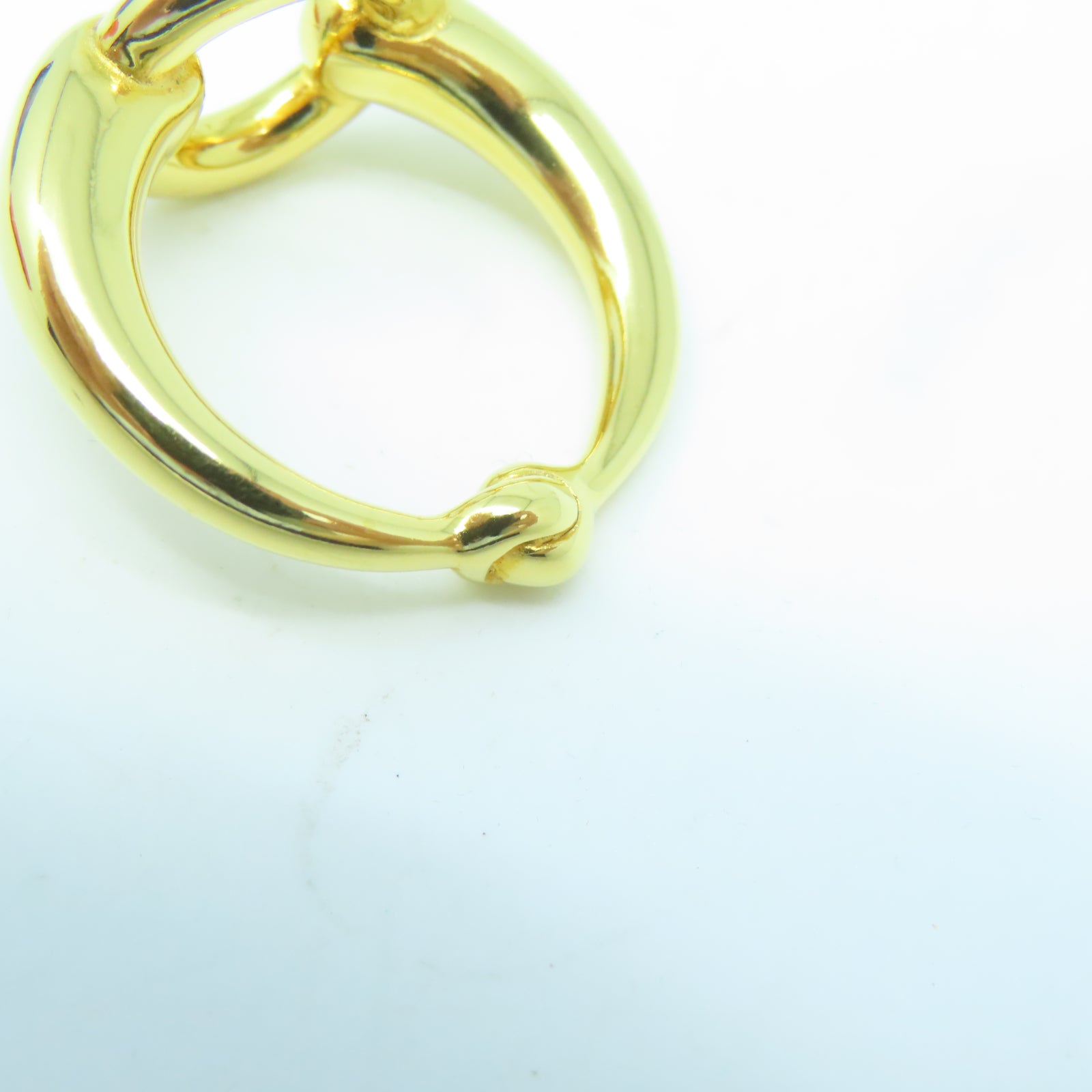 HERMES 金屬Scarf Ring絲巾扣金色