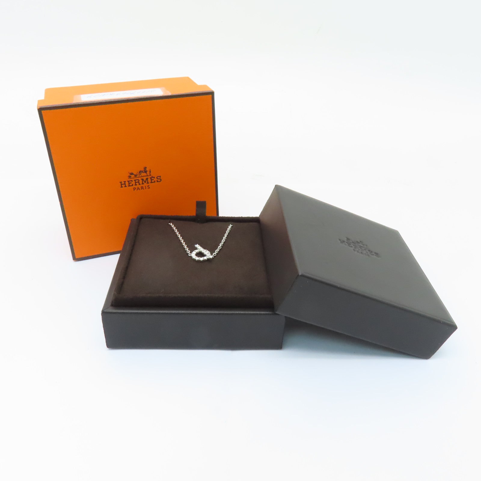 HERMES 18K白金Finesse Bracelet 0.55ct鑽石手鏈