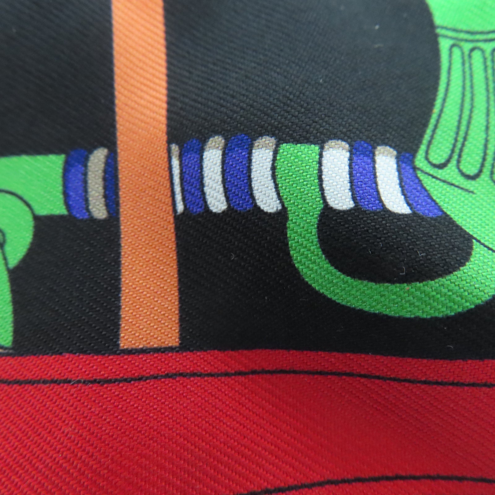 HERMES 絲質Twilly Scarf絲巾黑色