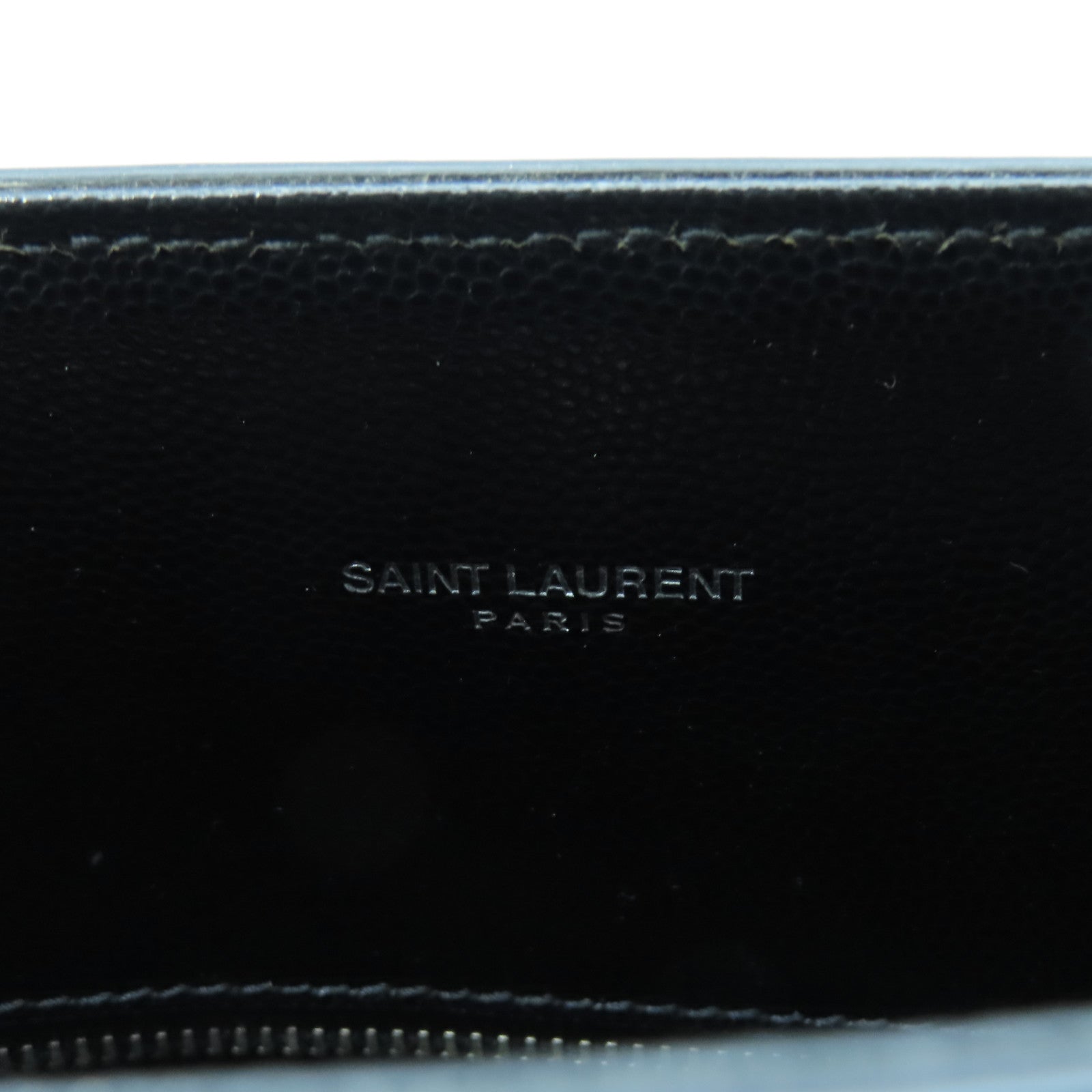 SAINT LAURENT 牛皮皮革Studs Sac de Jour Bag銀扣手挽肩背兩用袋黑色