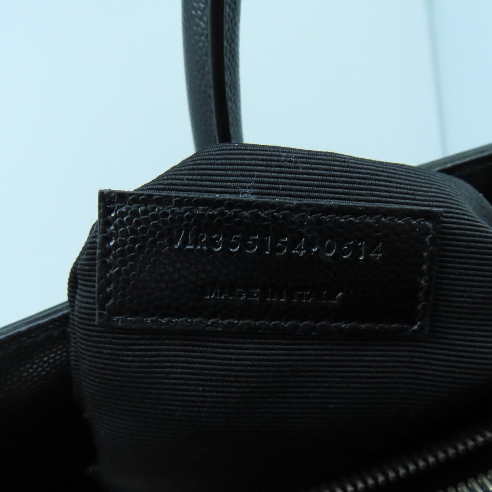SAINT LAURENT 牛皮皮革Studs Sac de Jour Bag銀扣手挽肩背兩用袋黑色