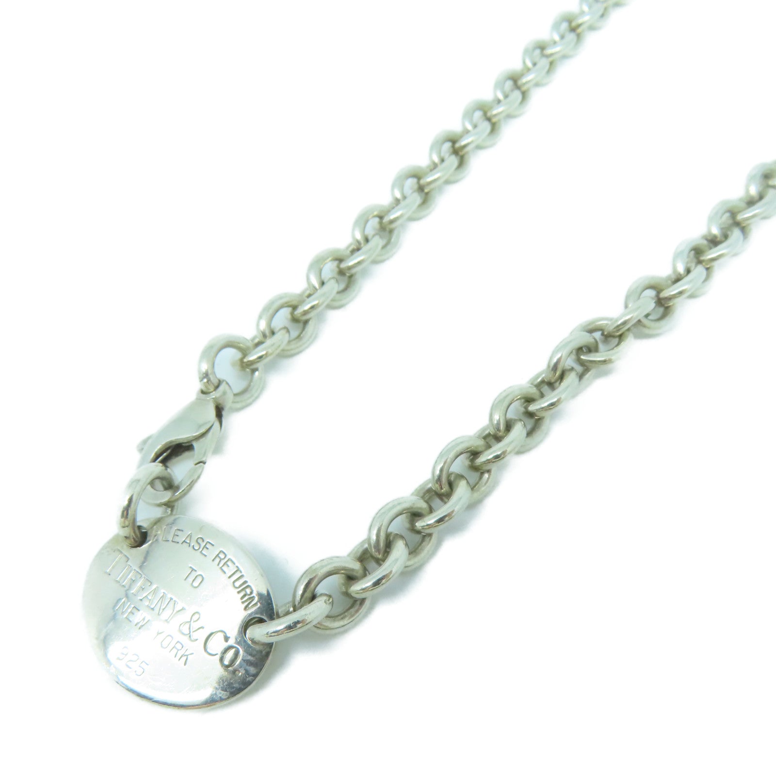 TIFFANY＆CO 925純銀Necklace項鍊銀色