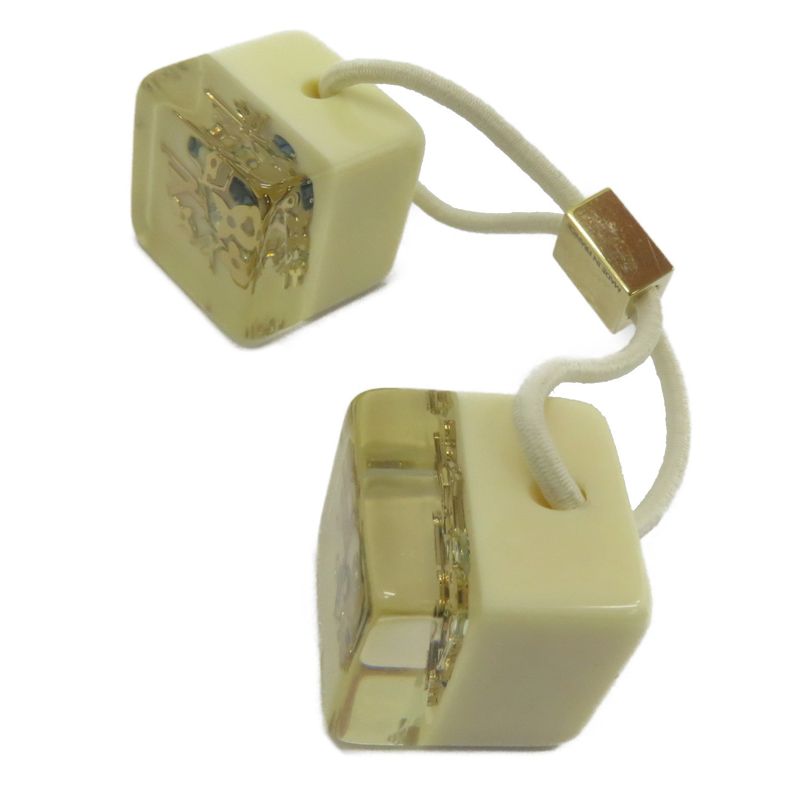 🕚限時優惠🕚LOUIS VUITTON PVC Hair Cube髮圈白色/藍色