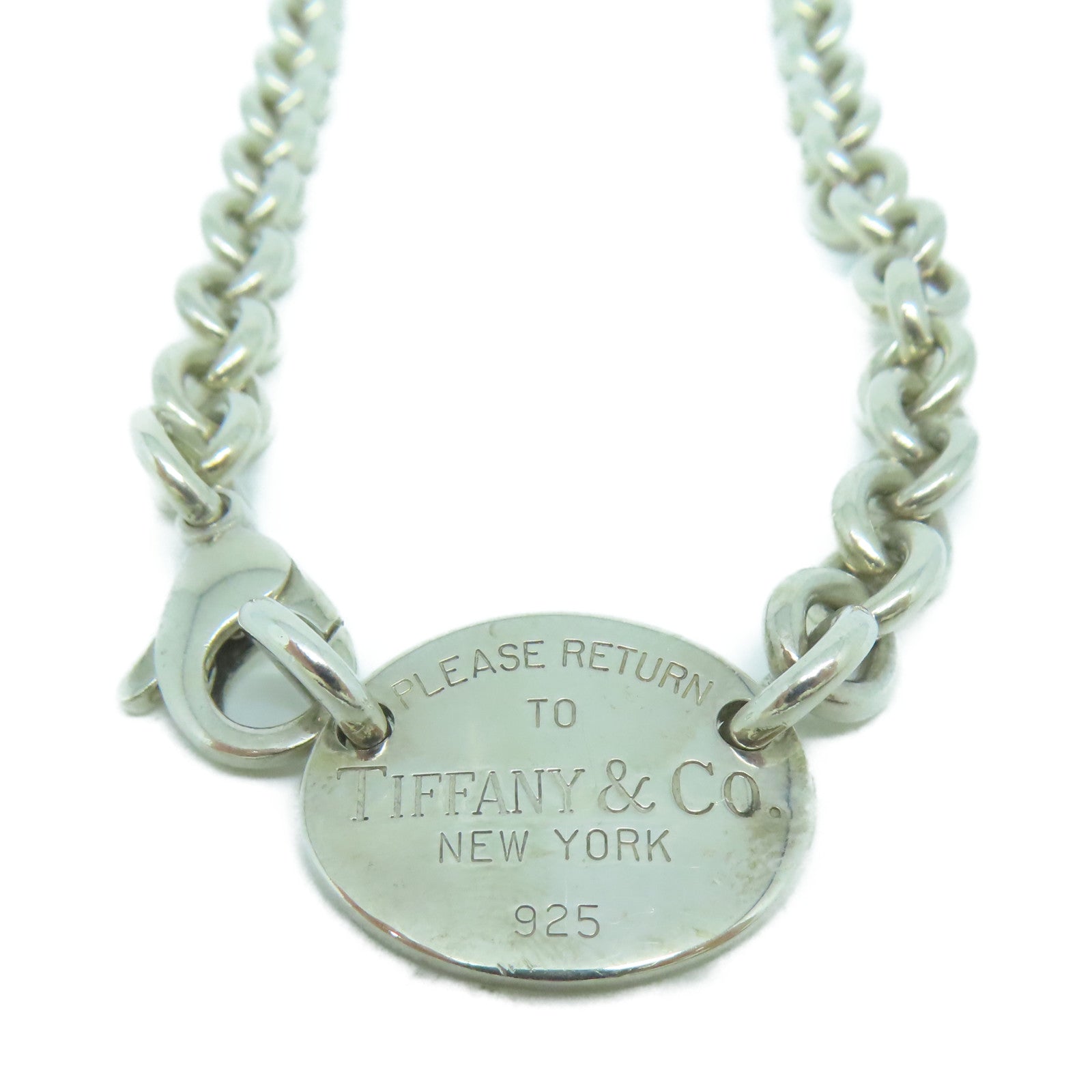 TIFFANY＆CO 925純銀Necklace項鍊銀色